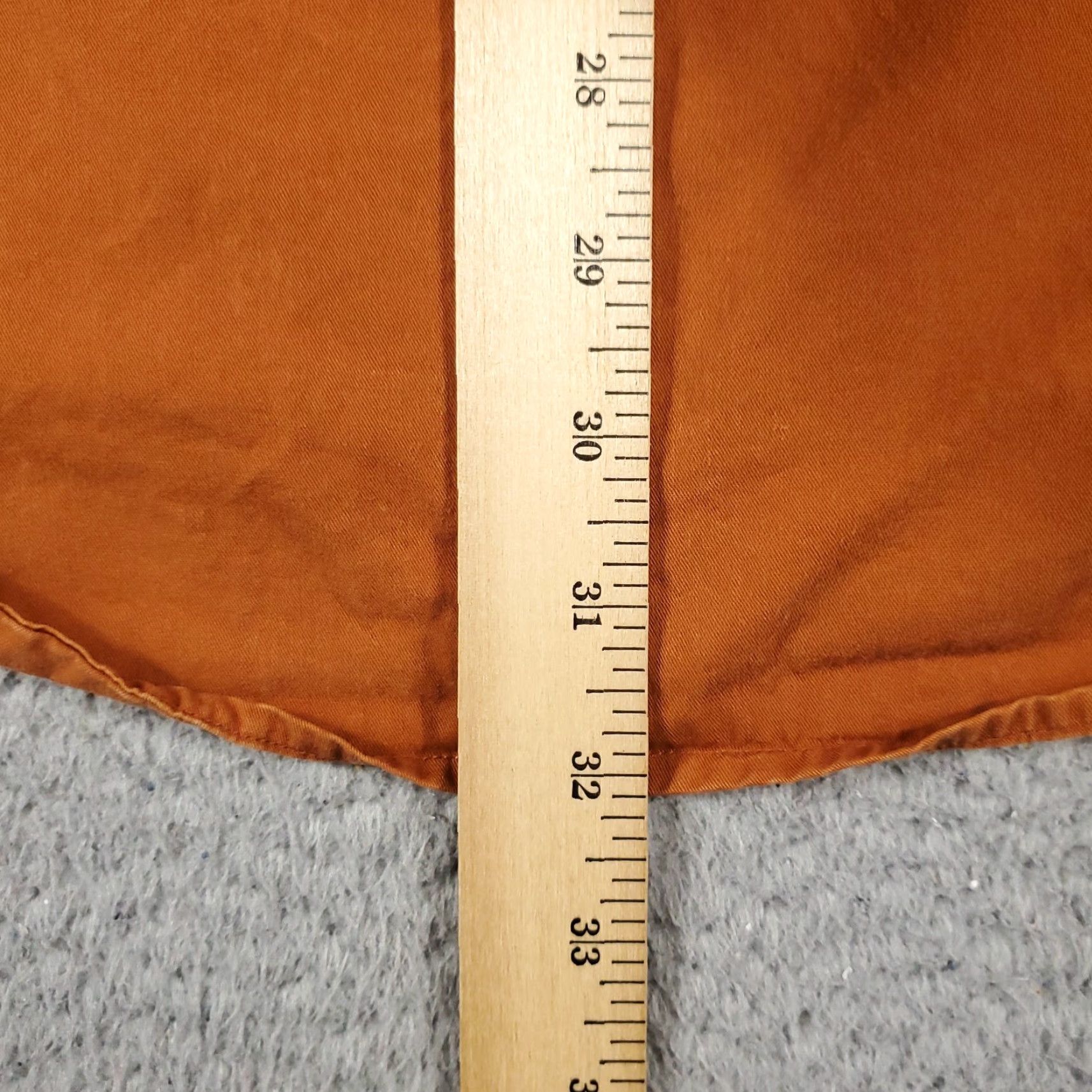 Tommy Hilfiger Tommy Hilfiger Shirt Mens Medium Orange Button-Up Short Sleeve Casual Button-Front Classic Modern Classic Mens M Orange Shirt Size US M / EU 48-50 / 2 - 6 Thumbnail