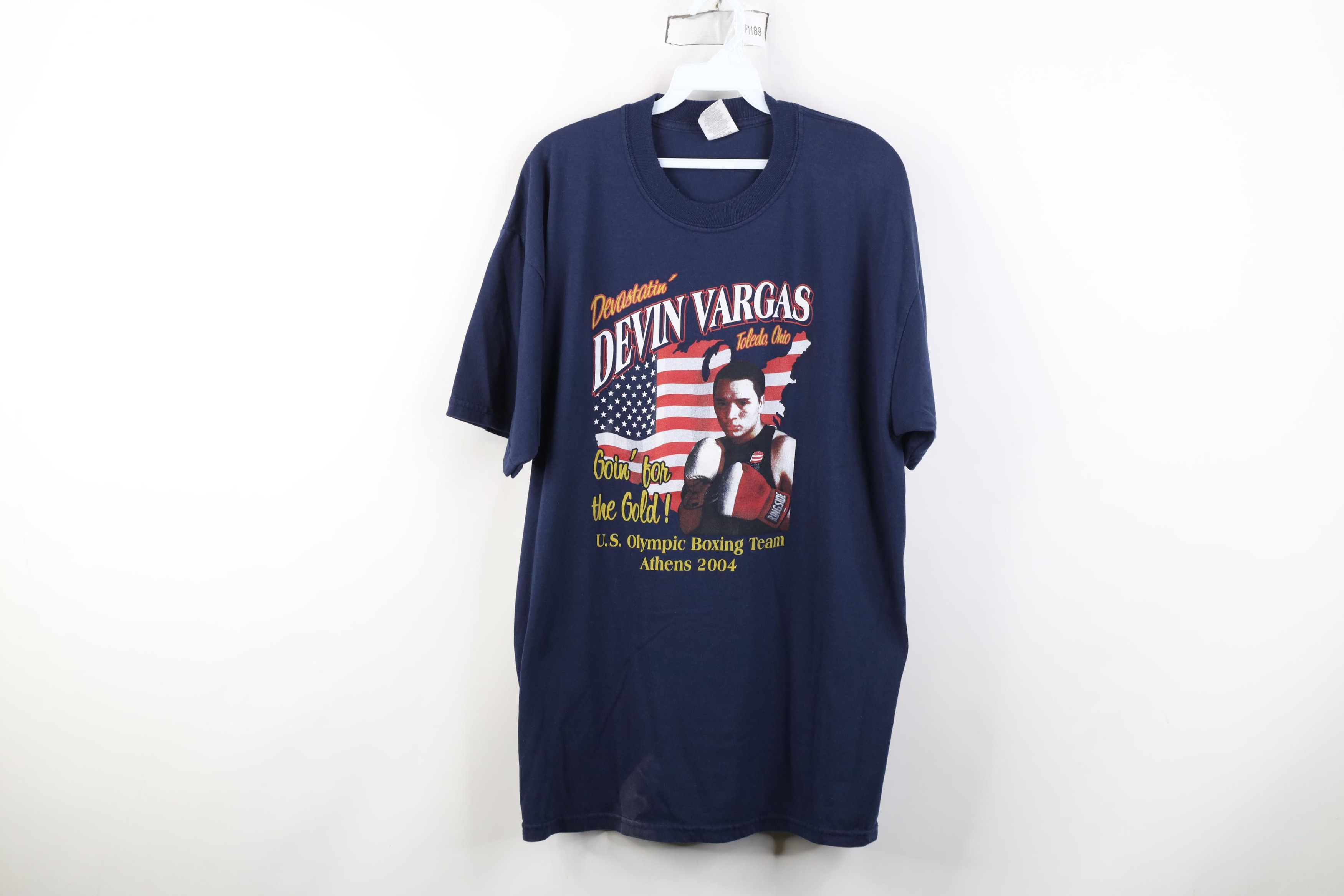 Vintage Vintage Y2K 2004 Athens Olympics Devin Toledo Ohio T-Shirt Size US XL / EU 56 / 4 - 1 Thumbnail