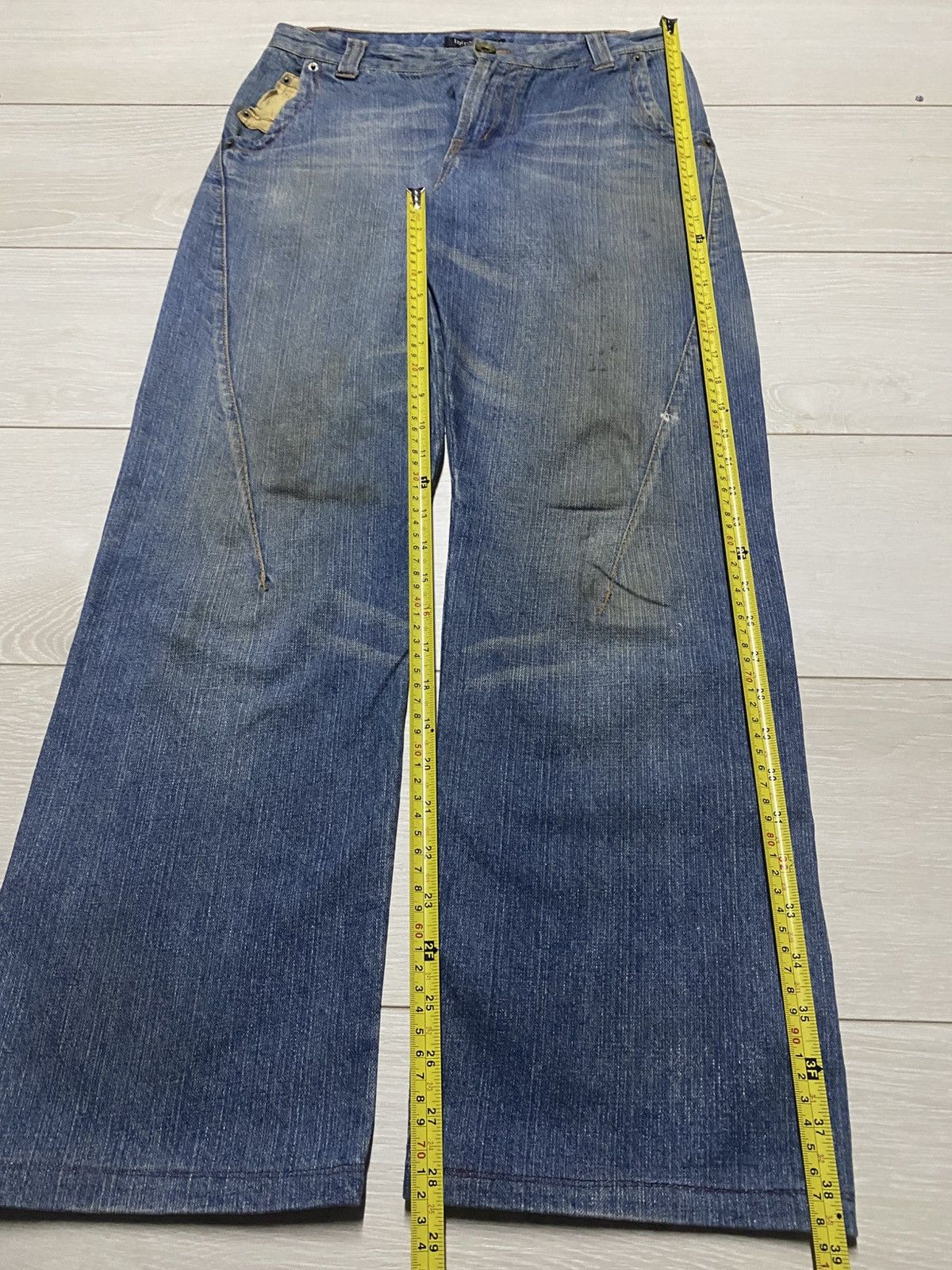 RAW DENIM JAPANESE ULTRA LOOSE FIT BLUE – NO/FAITH STUDIOS