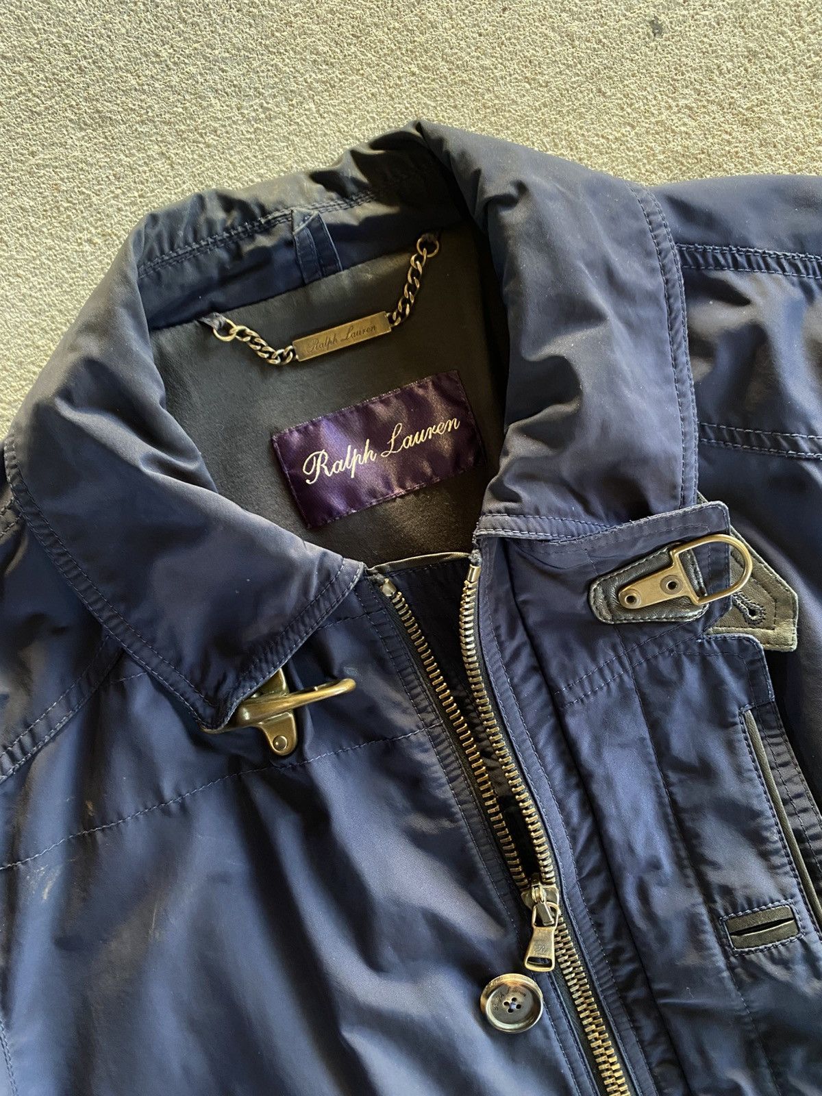 Ralph Lauren Purple Label Polo Ralph Lauren Purple Label Sailer Style Rare Jacket Size US L / EU 52-54 / 3 - 5 Thumbnail