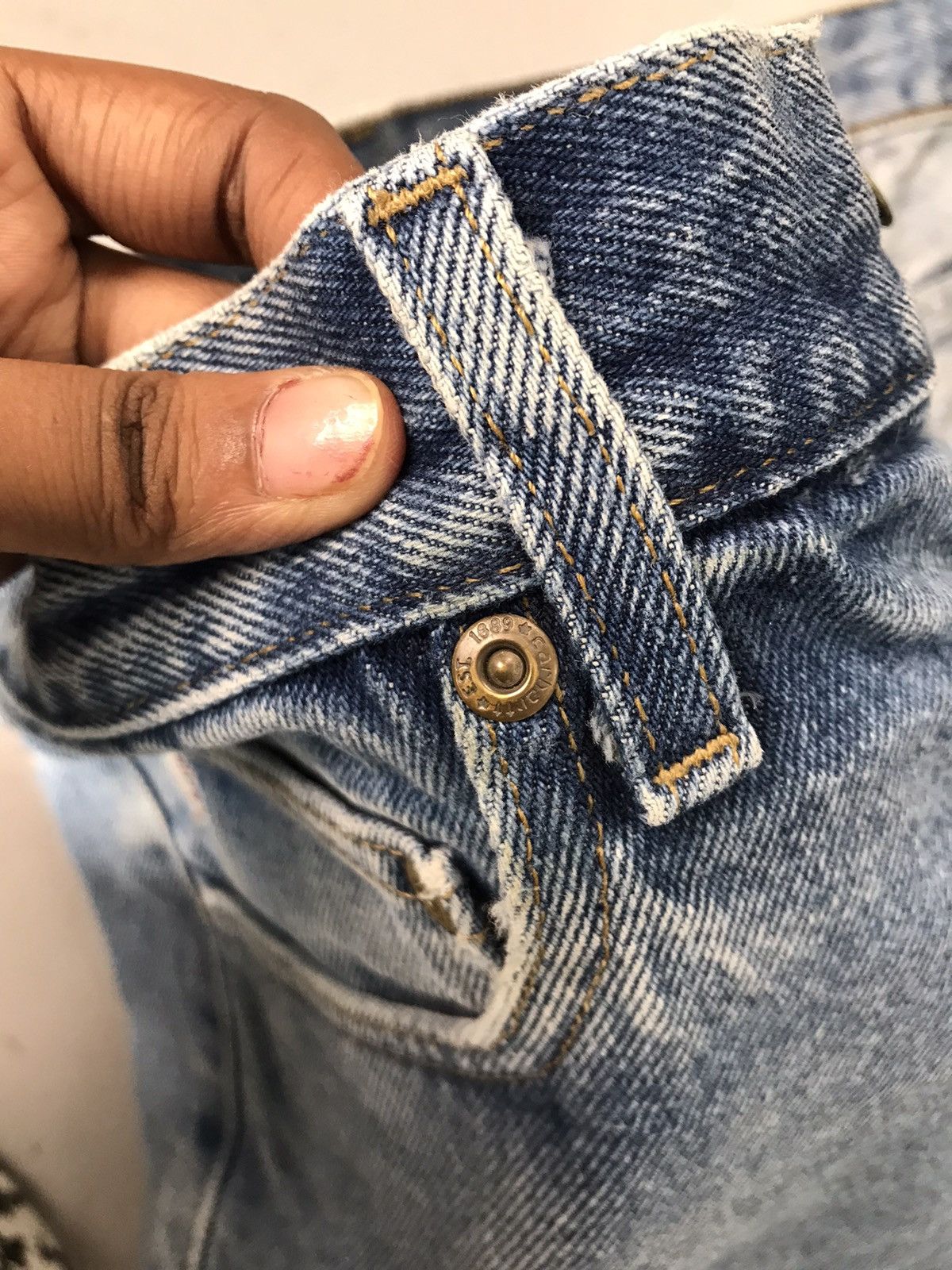 Carhartt Vintage Carhartt B17 DST repaired denim Size US 38 / EU 54 - 11 Thumbnail