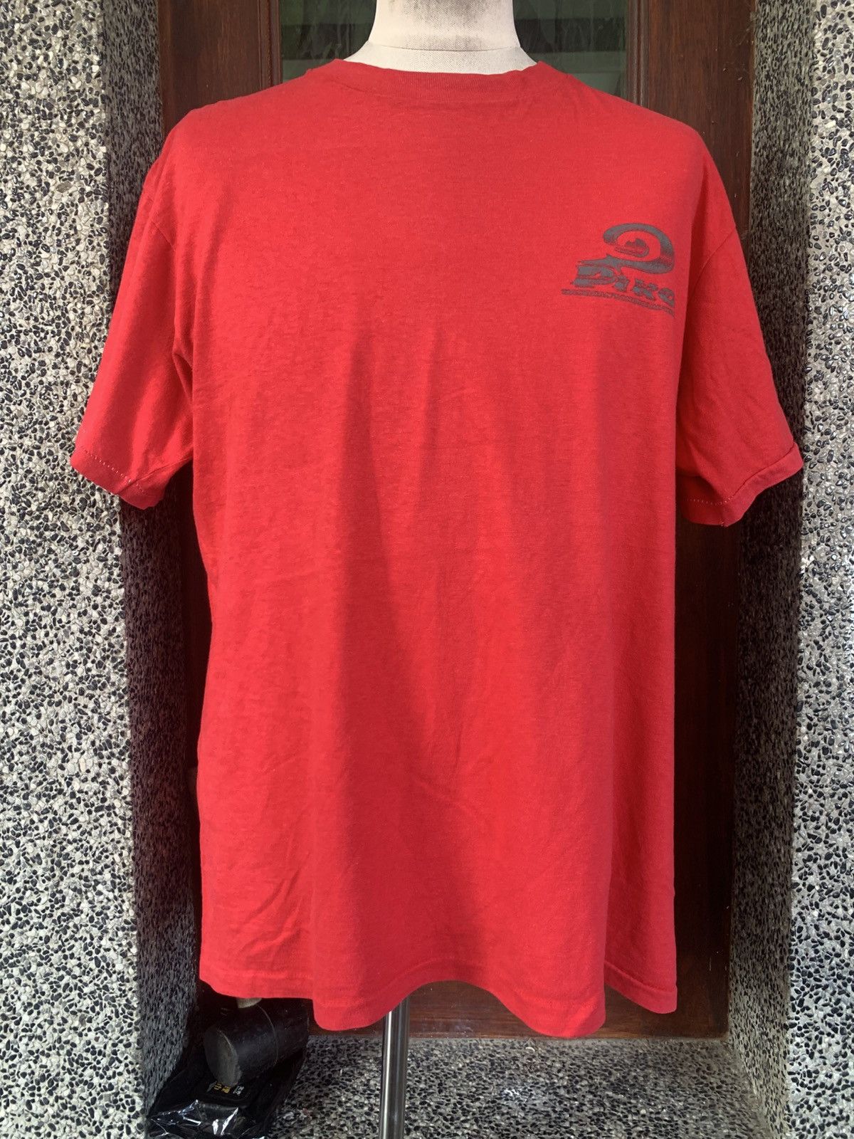 Vintage Vintage 90s Piko Hawaiian Longboard Wear / Surf T shirt Size US L / EU 52-54 / 3 - 3 Thumbnail