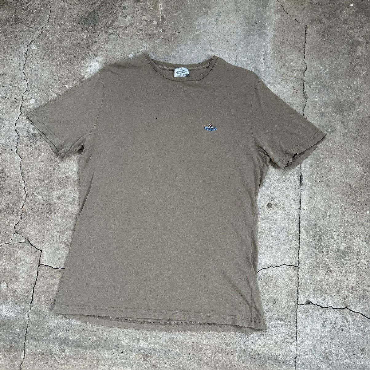 Vivienne Westwood Vintage Basic Orb Logo Vivienne Westwood Blue T-Shirt Size US M / EU 48-50 / 2 - 2 Thumbnail