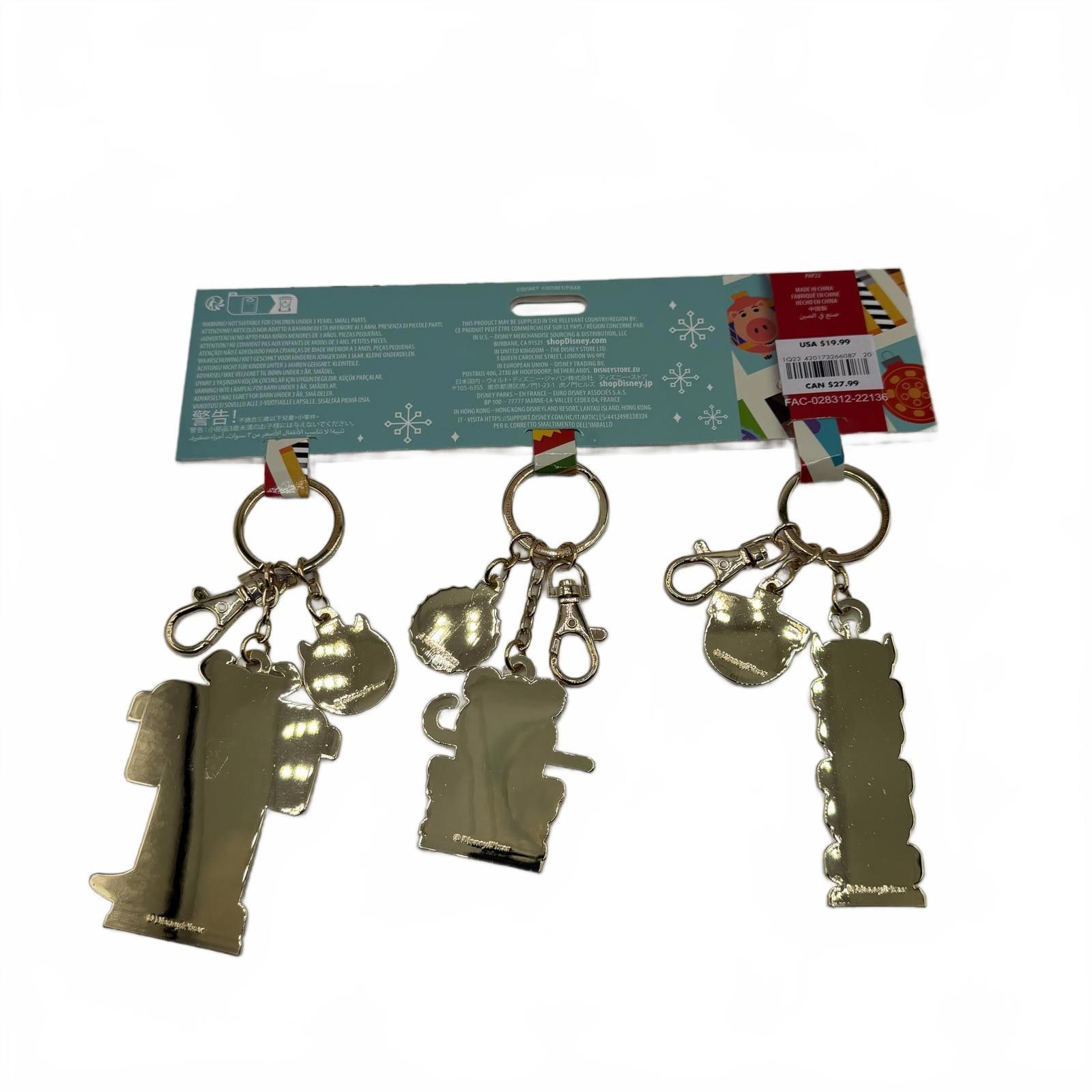 Disney Disney Keychain - Disney Parks Pixar Christmas Holiday Set Size ONE SIZE - 2 Thumbnail