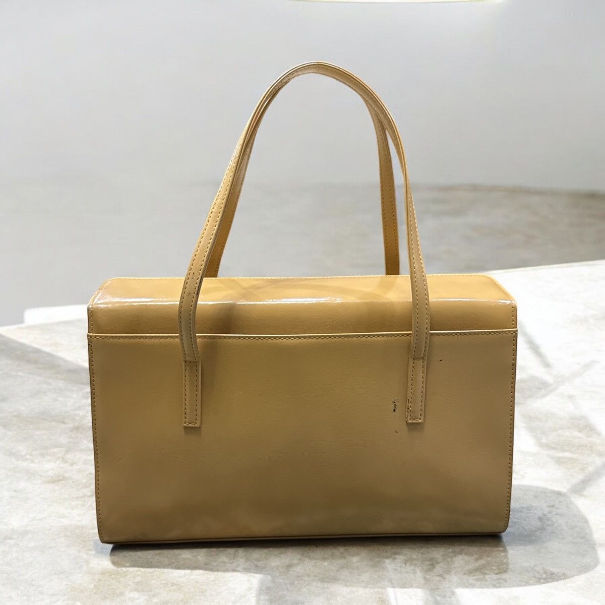 Givenchy VINTAGE GIVENCHY MAROQUINERIE BOX LEATHER BAG Size ONE SIZE - 2 Thumbnail