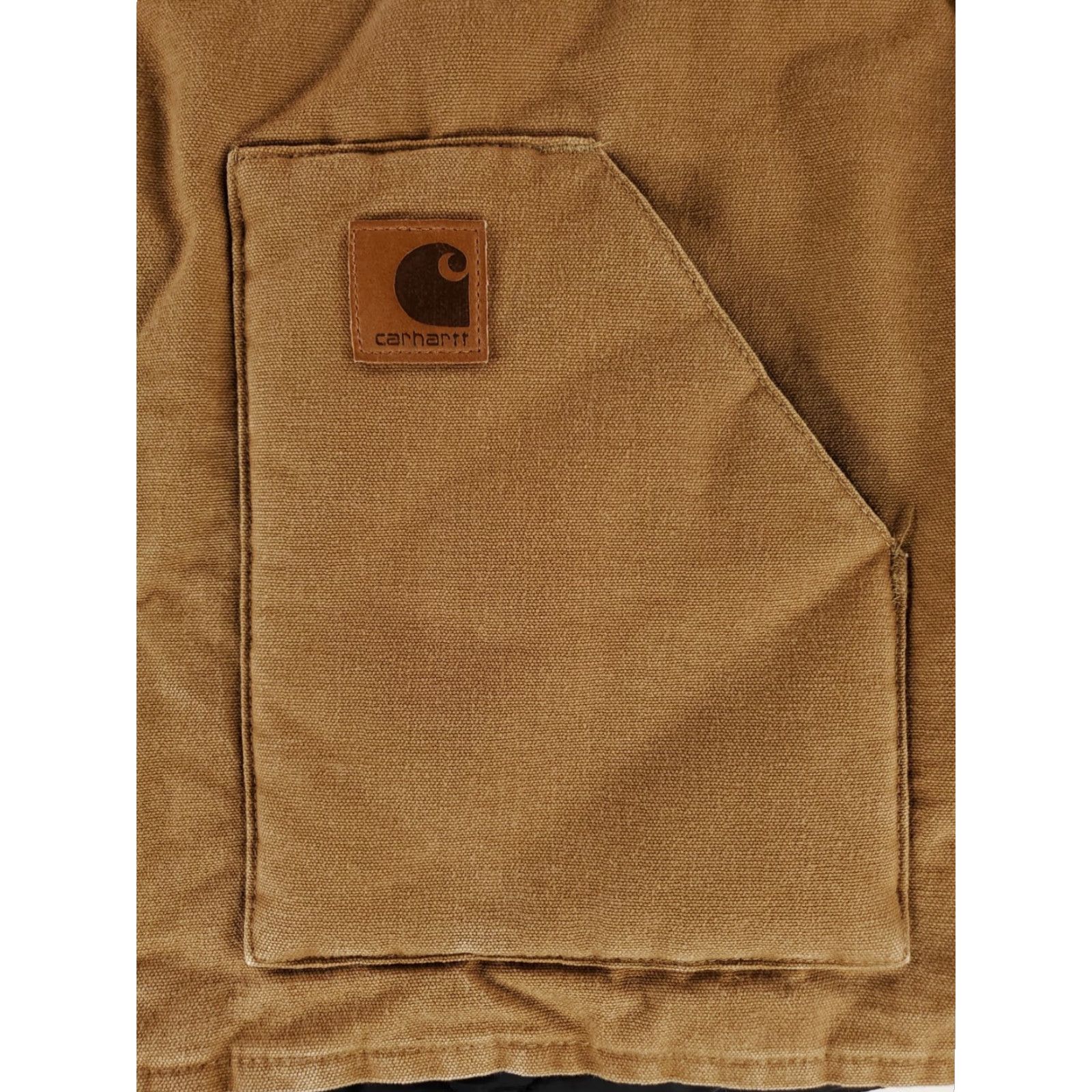 Carhartt Carhartt VTG 90s Insulated Full Zip Vest Brown Mens 2XL Size US XXL / EU 58 / 5 - 2 Thumbnail