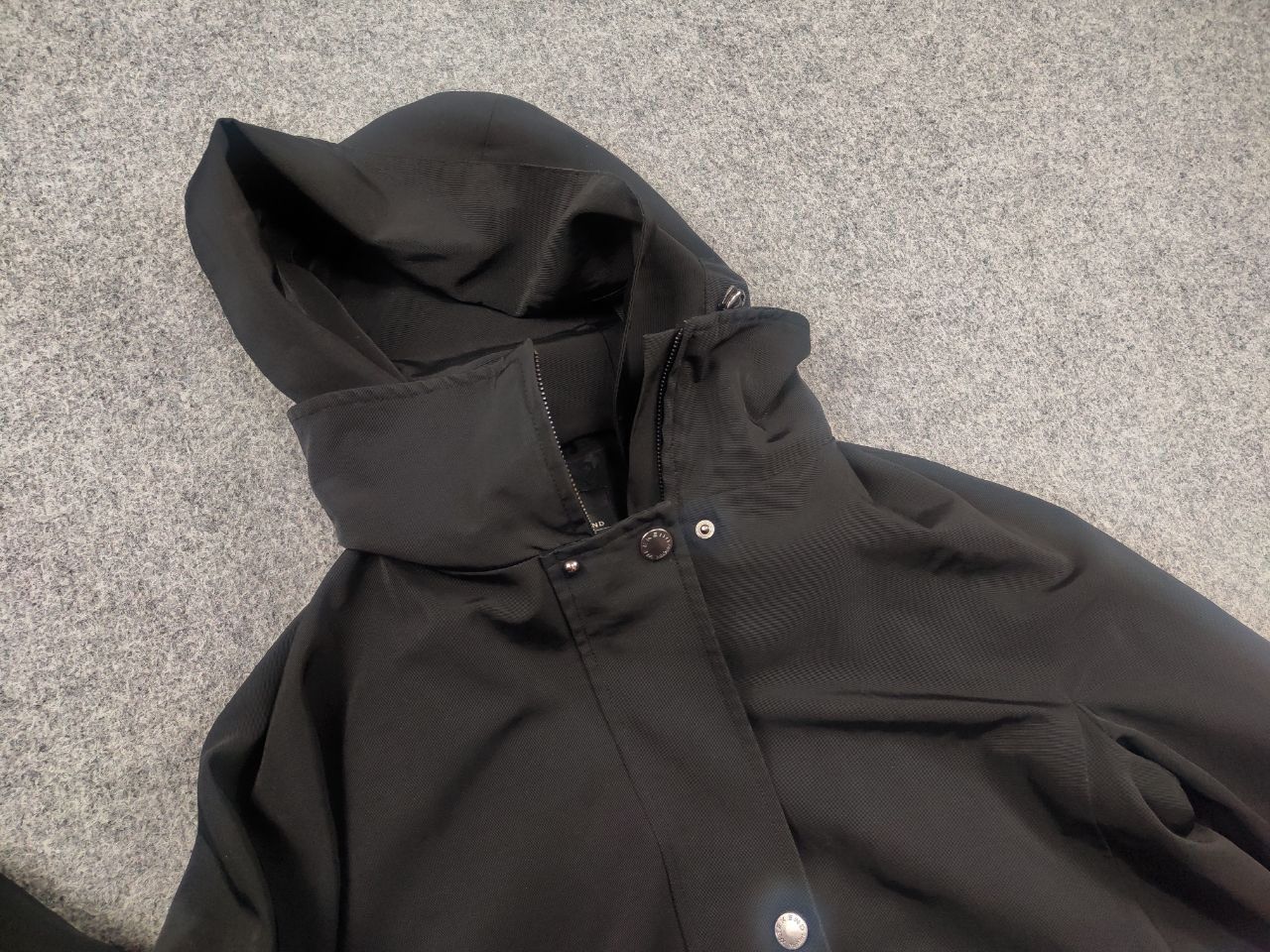 Max Mara Max Mara weekend Black snaps minimalist loose cut jacket Size XL / US 12-14 / IT 48-50 - 7 Thumbnail