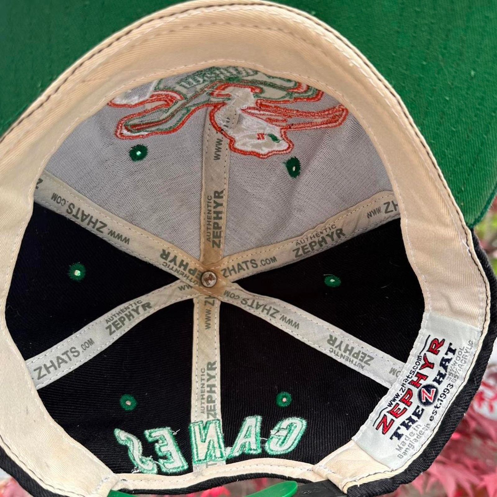 Vintage Vintage Miami Hurricanes SnapBack Hat Size ONE SIZE - 8 Thumbnail