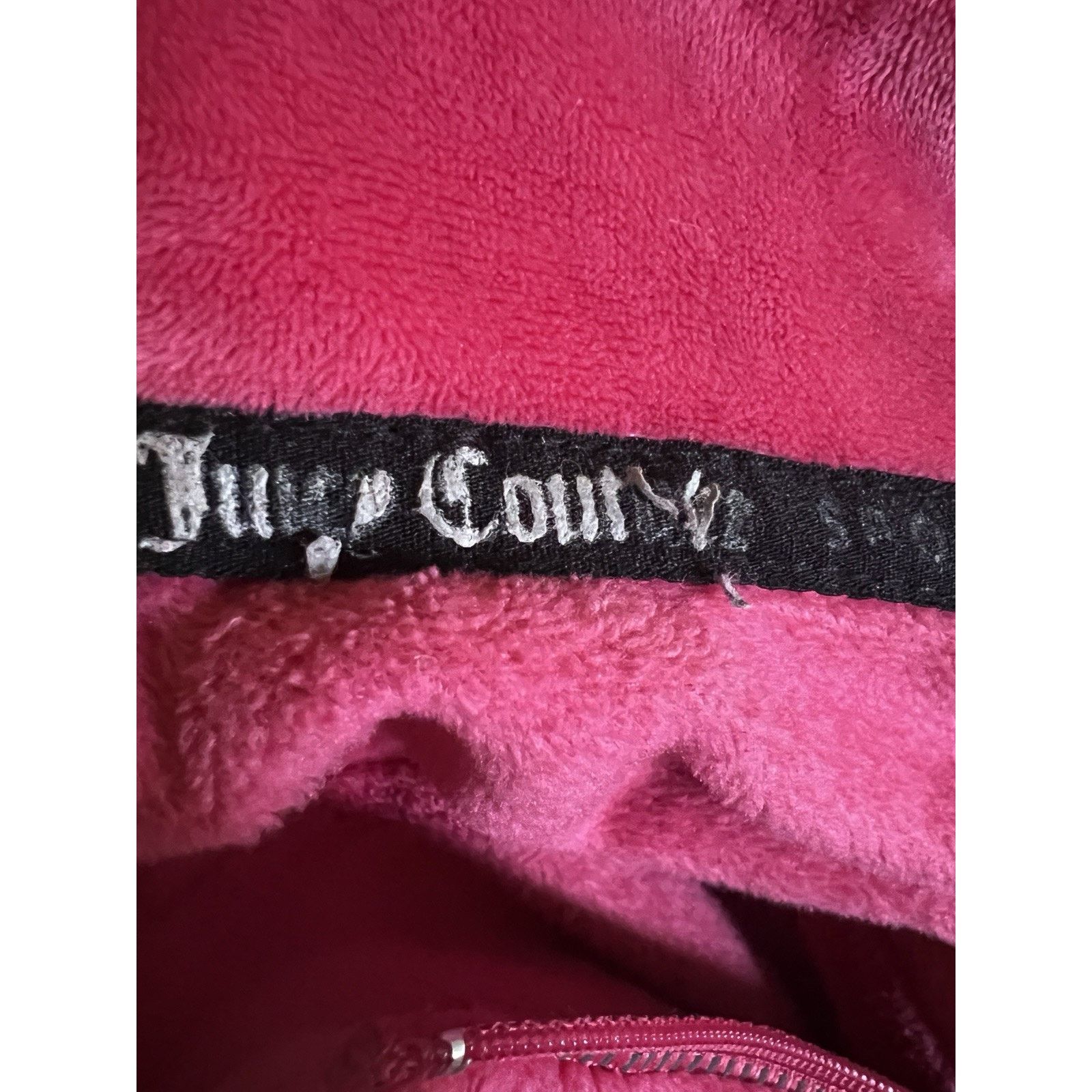 Juicy Couture Juicy Couture Vintage Y2K Pink Velour Pullover Shirt Large Size L / US 10 / IT 46 - 8 Thumbnail