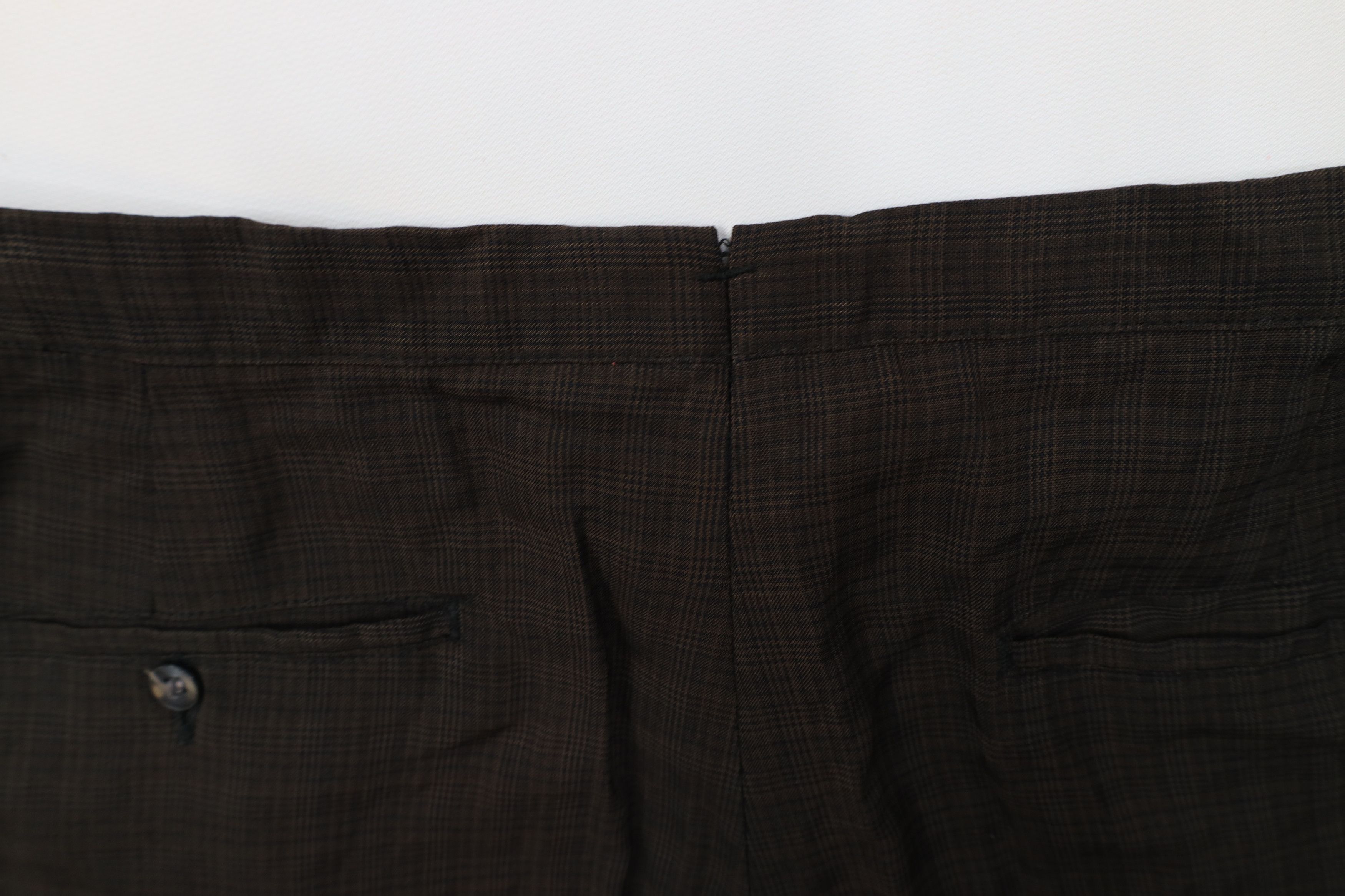 Vintage Vintage 50s Streetwear Rayon Gabardine Chino Pants Plaid Size US 32 / EU 48 - 13 Thumbnail
