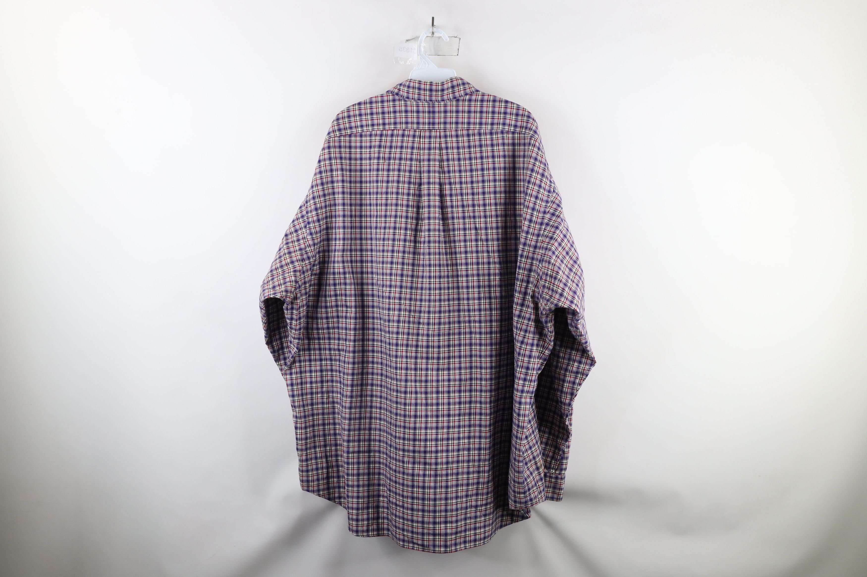 Ralph Lauren × Vintage Vintage 90s Ralph Lauren Blake Collared Button Down Shirt Size US XXL / EU 58 / 5 - 11 Thumbnail