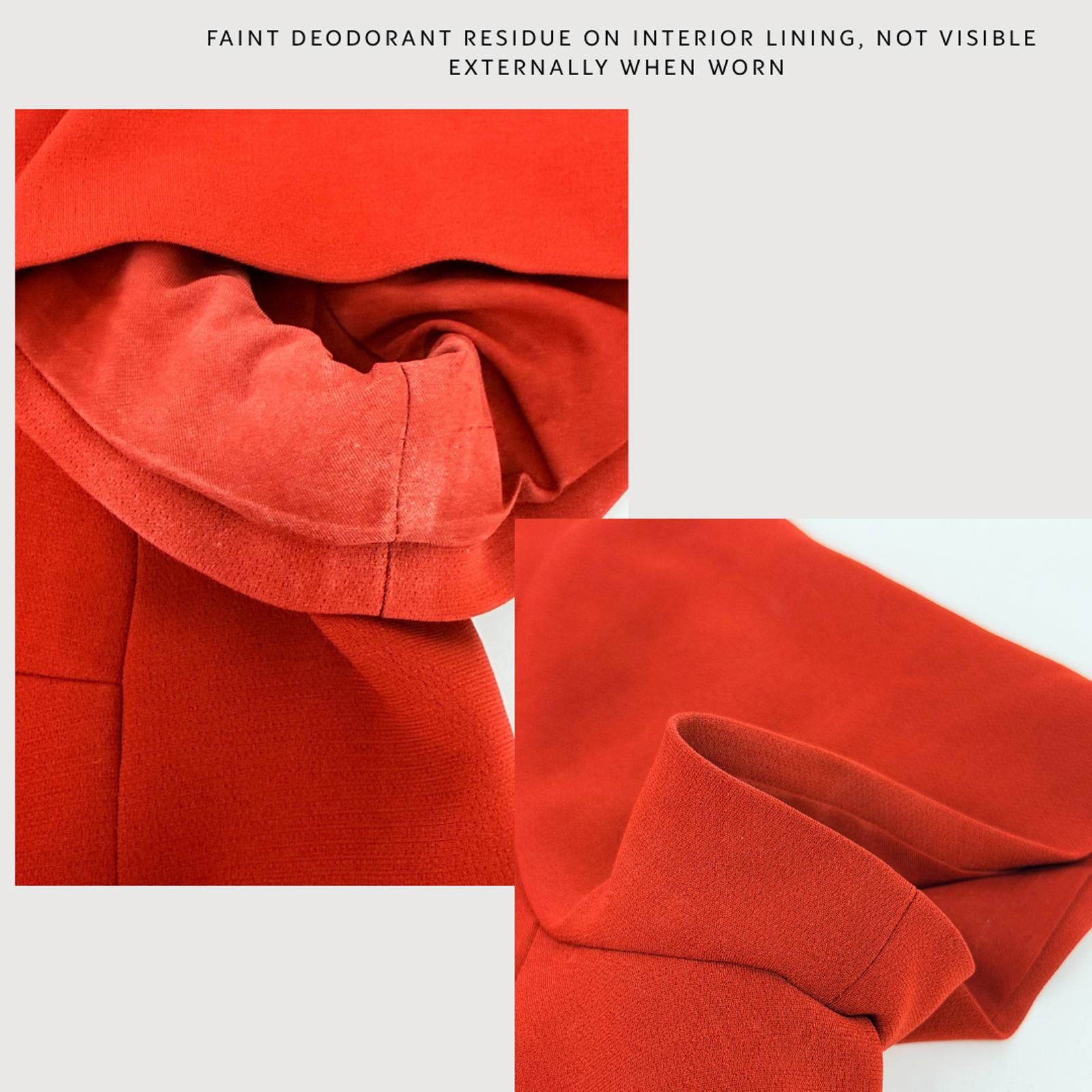 Theory Theory Admiral Crepe Shift Dress Rust XS Minimalist Size XS / US 0-2 / IT 36-38 - 5 Thumbnail