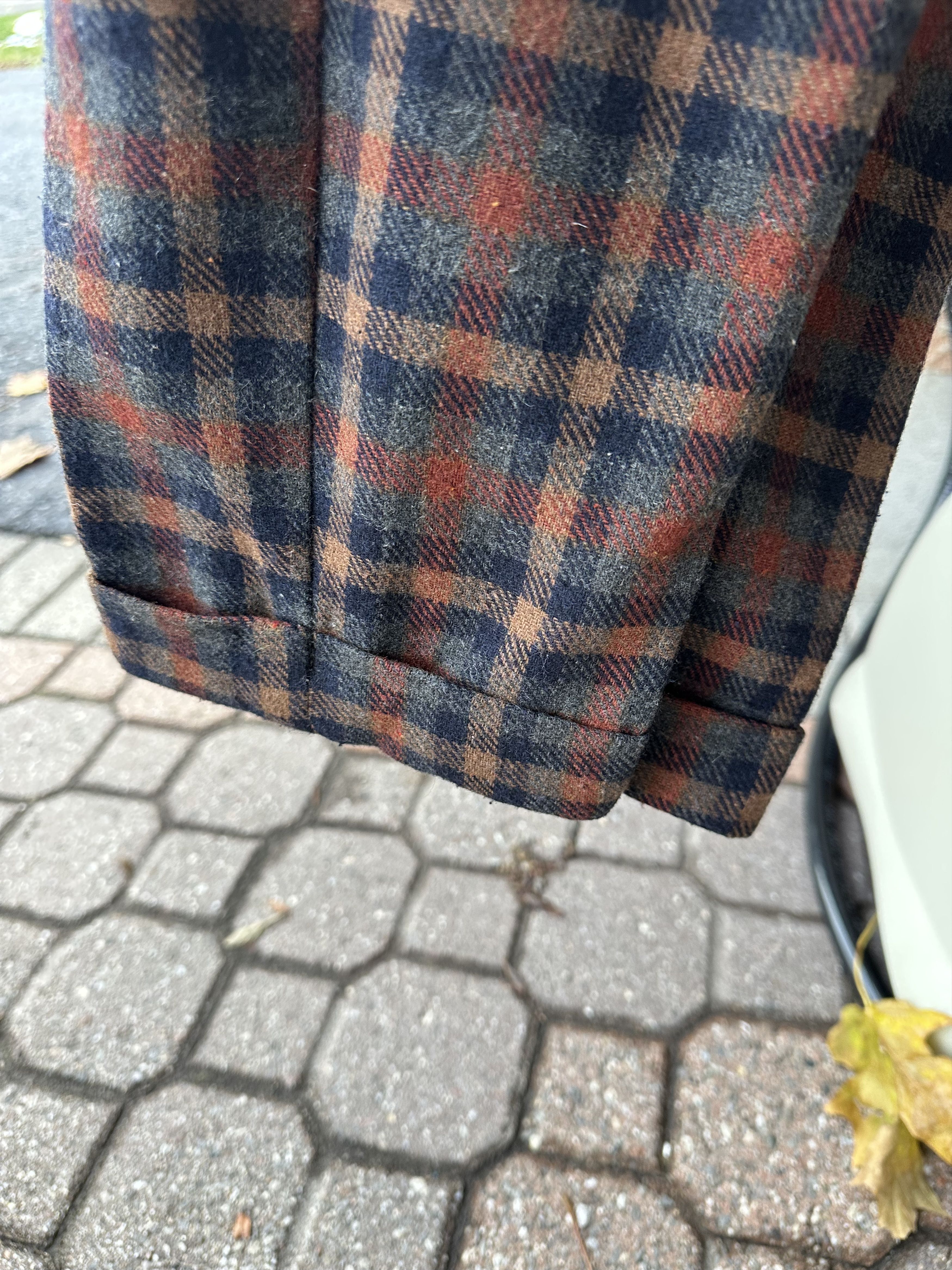 Vintage Pleated Flannel Trousers Size US 30 / EU 46 - 11 Thumbnail