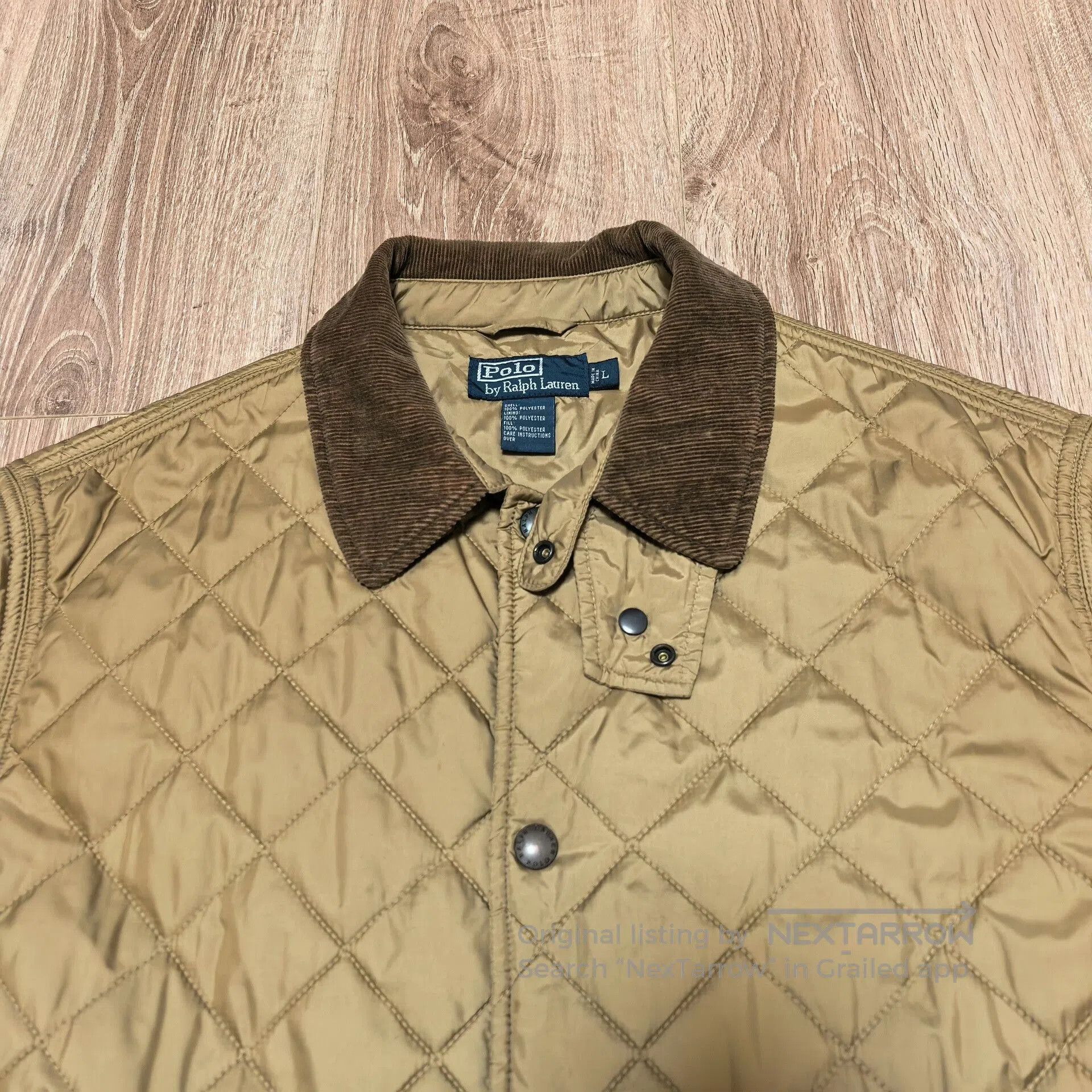 Polo Ralph Lauren Polo Ralph Lauren Corduroy Quilted Jacket. Size US L / EU 52-54 / 3 - 3 Thumbnail