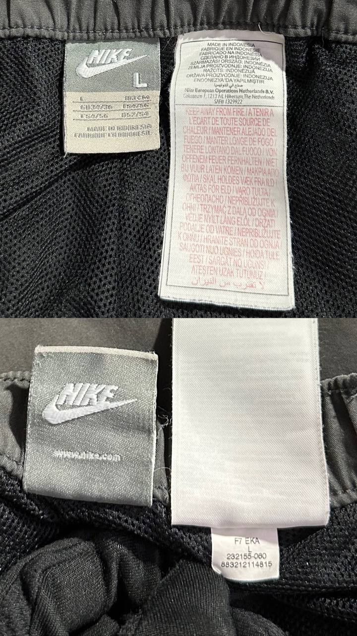 Nike × Vintage Nike Vintage Windbreaker Track Pants pockets logo zip Y2K Size US 32 / EU 48 - 10 Thumbnail
