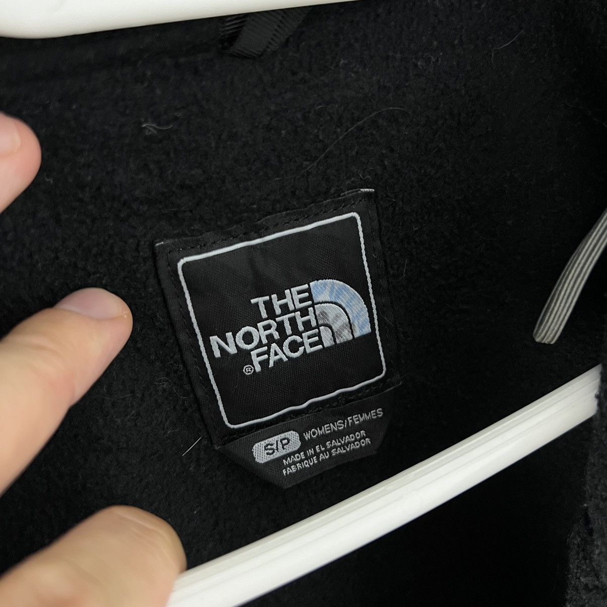 The North Face Vintage The Nirth Face Fleece/Nylon Zip Up Hoodie Size S / US 4 / IT 40 - 3 Thumbnail