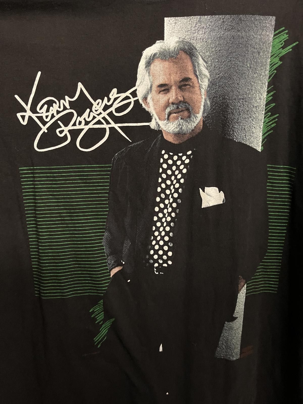 Hanes VTG Kenny Rogers On Tour T-shirt - Kenny Rogers Tee -XL Size US XL / EU 56 / 4 - 4 Thumbnail