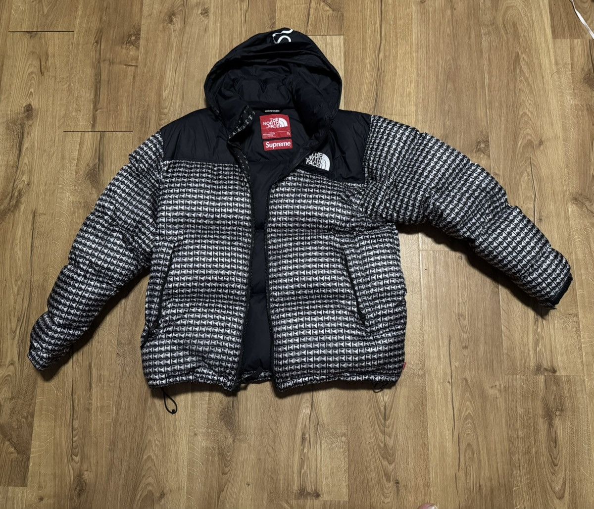 Supreme Supreme North Face Studded Nuptse Size US XL / EU 56 / 4 - 1 Thumbnail