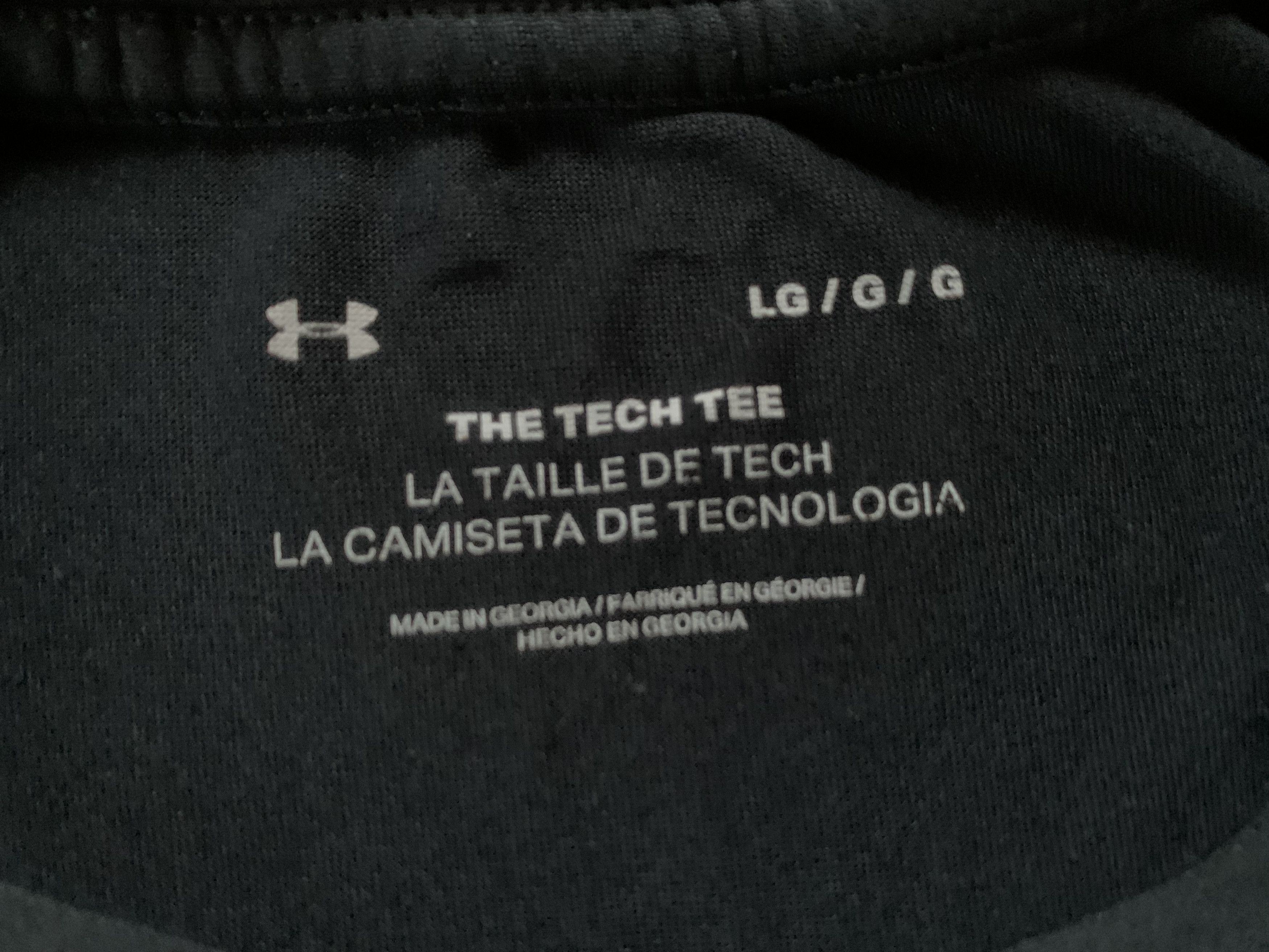 Under Armour Under Armour Men's Black Training T-Shirt Size US L / EU 52-54 / 3 - 6 Thumbnail