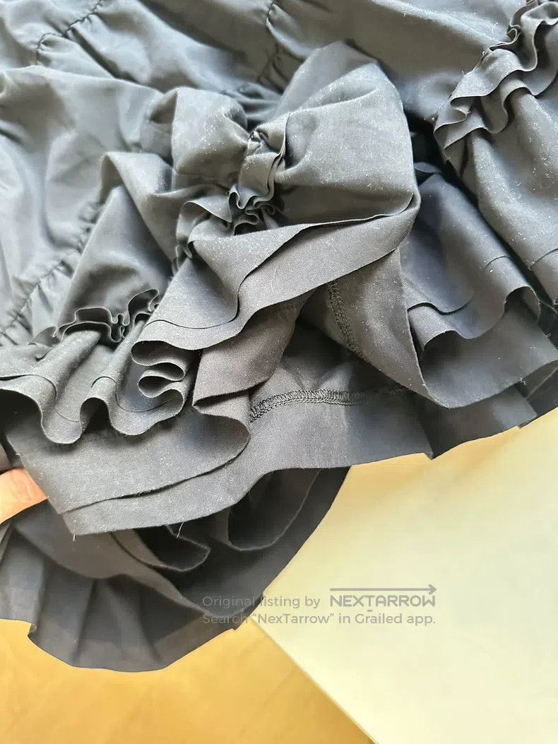 Comme des Garcons Comme Des Garcons size S Asymmetrical Polyester Pleated Sk Size 22" - 3 Thumbnail