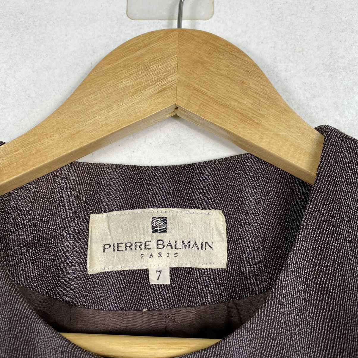 Japanese Brand × Pierre Balmain × Vintage Pierre Balmain Vintage jacket coat Size XS / US 0-2 / IT 36-38 - 10 Thumbnail