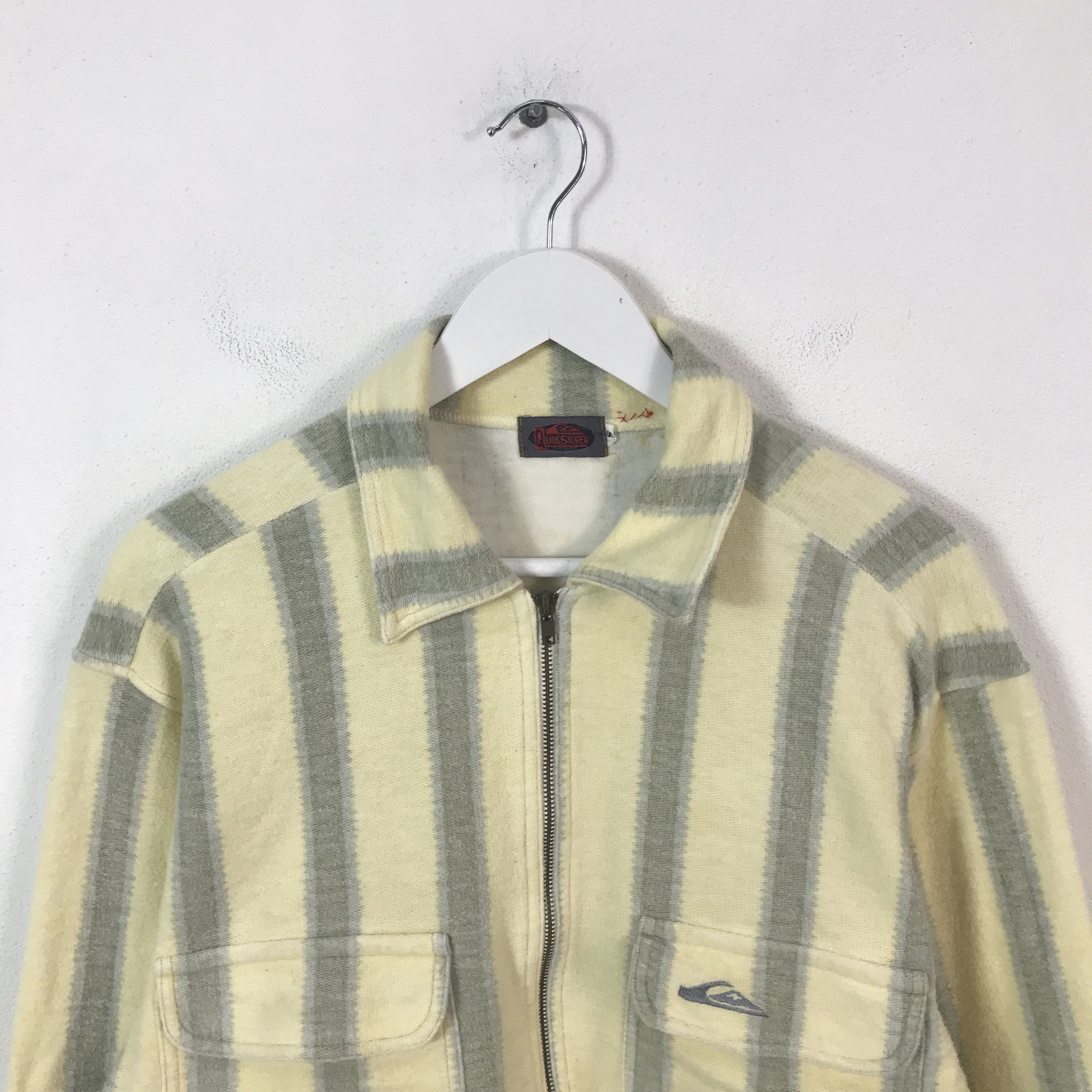 Quicksilver quicksilver Striped Zipper jacket Size US M / EU 48-50 / 2 - 2 Thumbnail