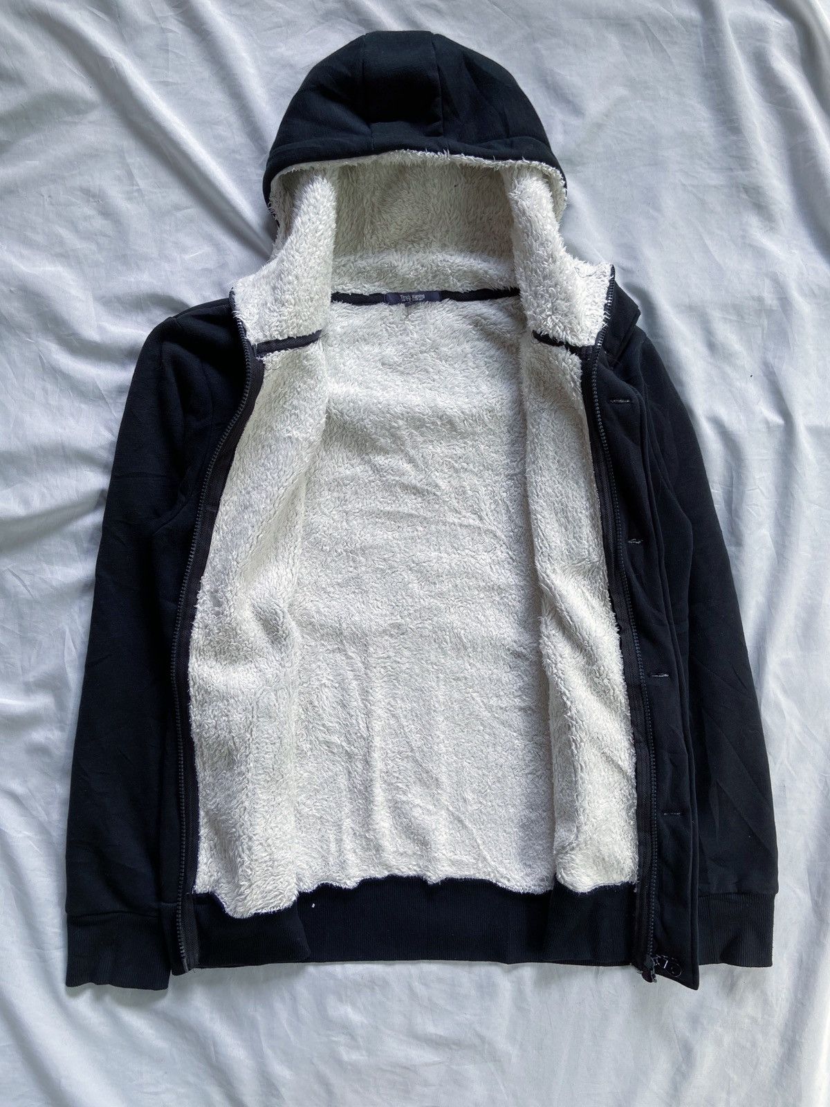 Beauty Beast TIMELY WARNING GORPCORE MULTI POCKET SHERPA ZIP HOODIE Size US L / EU 52-54 / 3 - 9 Thumbnail
