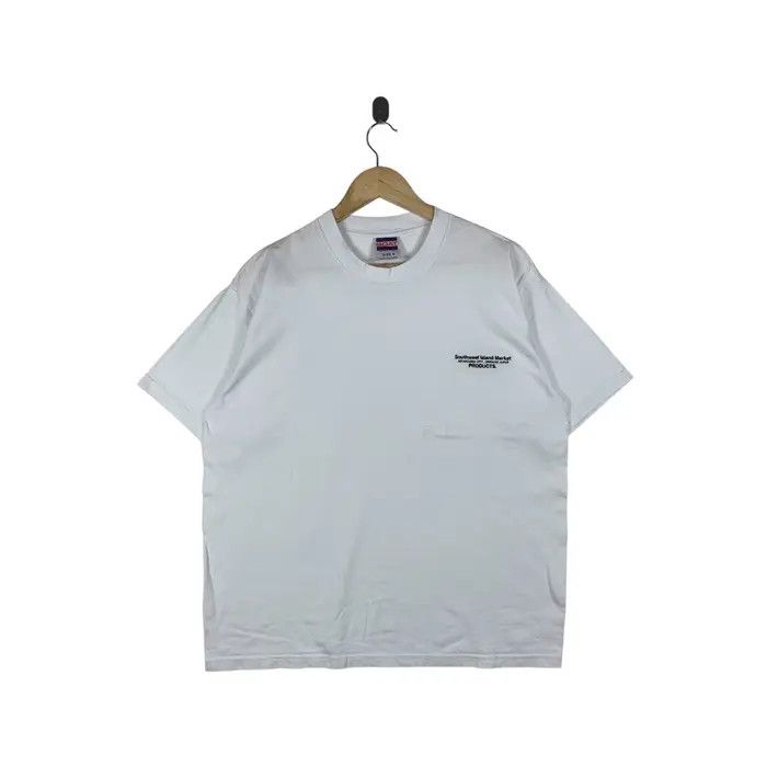 Vintage GOAT OKINAWA JAPAN Southwest Island Market Baggy Tee Shirt Size S / US 4 / IT 40 - 1 Thumbnail