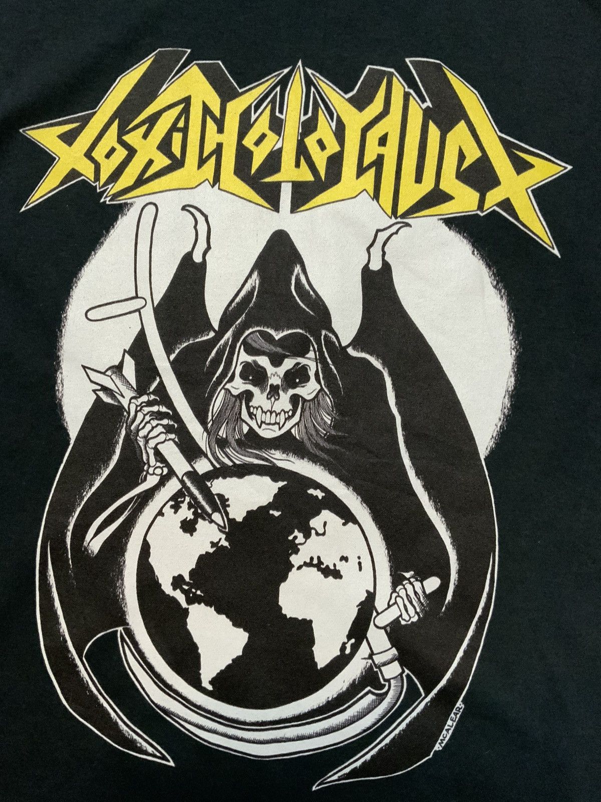 Band Tees Toxic Holocaust Reaper Demo EP Album Thrash Metal T-Shirt Size US M / EU 48-50 / 2 - 6 Thumbnail