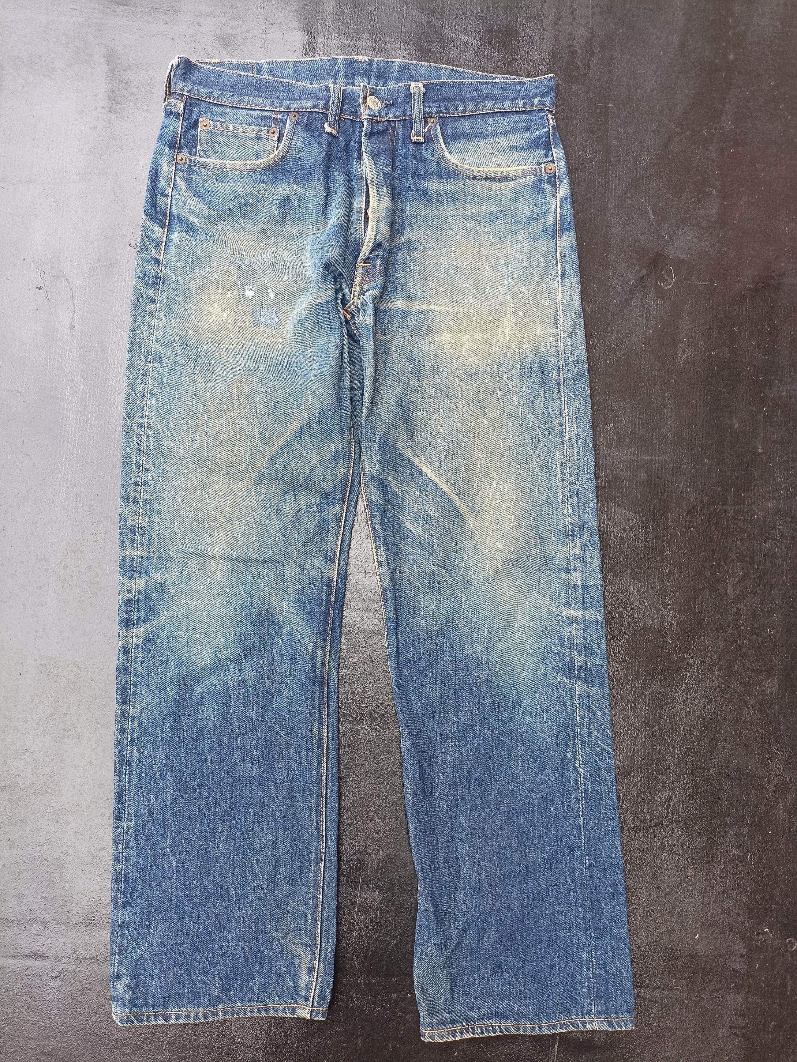Denime 🔥 Vintage 90s Vtg Denime jeans limited edition 092 selvedge Size US 31 - 1 Thumbnail