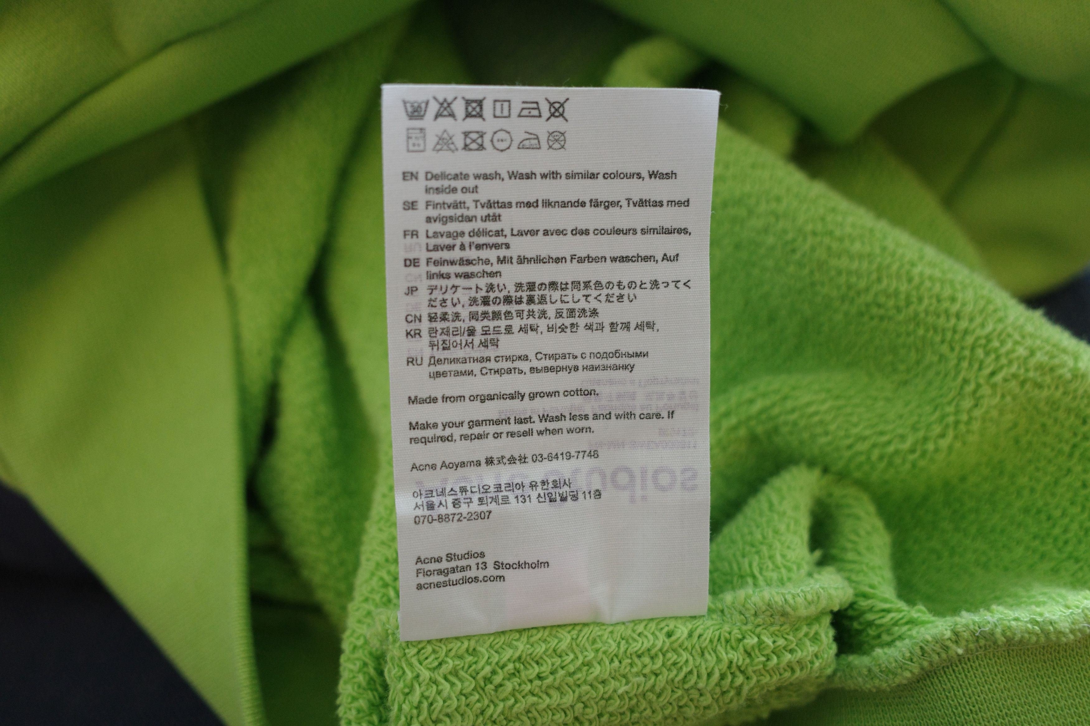 Acne Studios Bubble Logo Sweatshirt Size US L / EU 52-54 / 3 - 8 Thumbnail