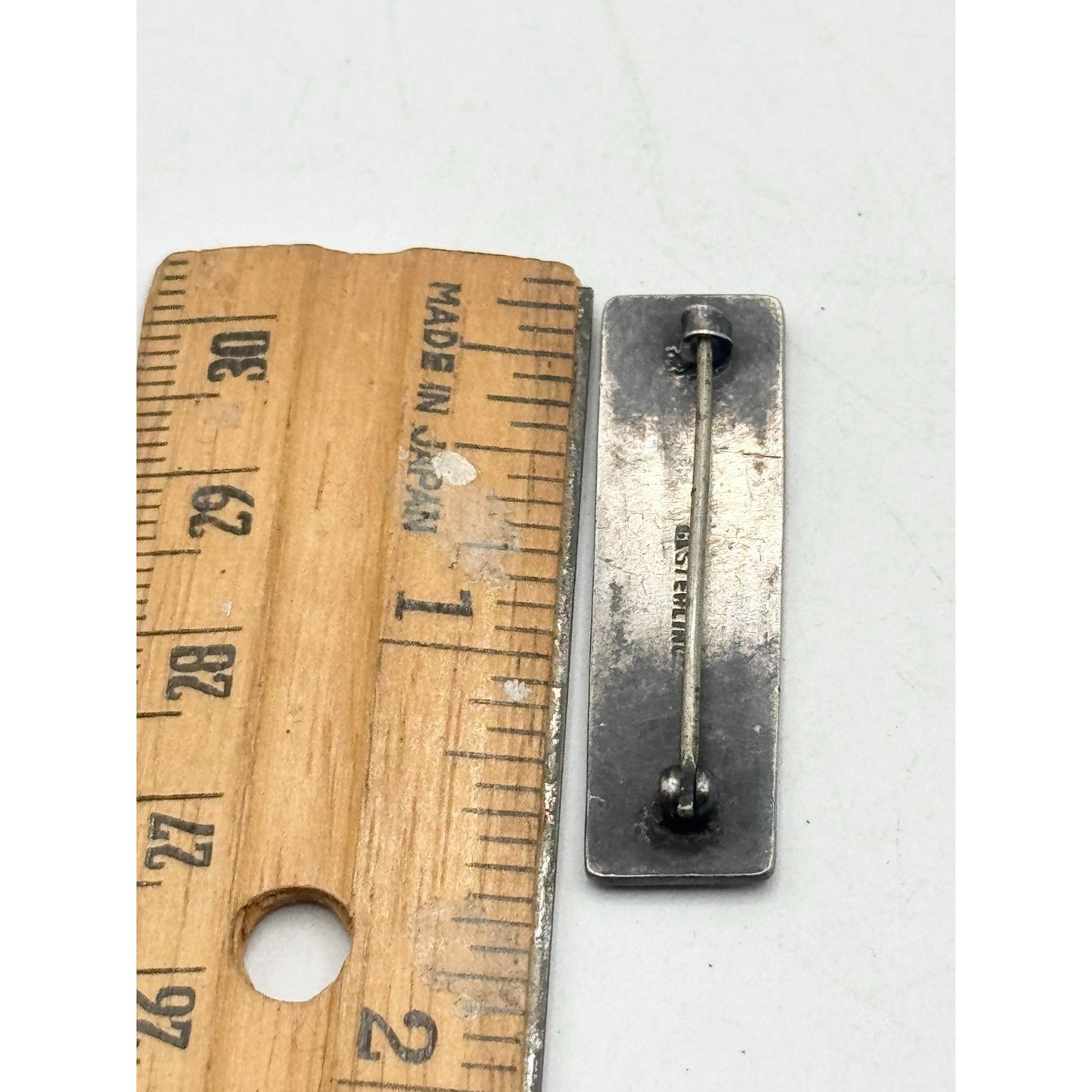 Vintage Vintage F A Hermann Signed Boat Sterling Silver Guilloche En Size ONE SIZE - 6 Thumbnail