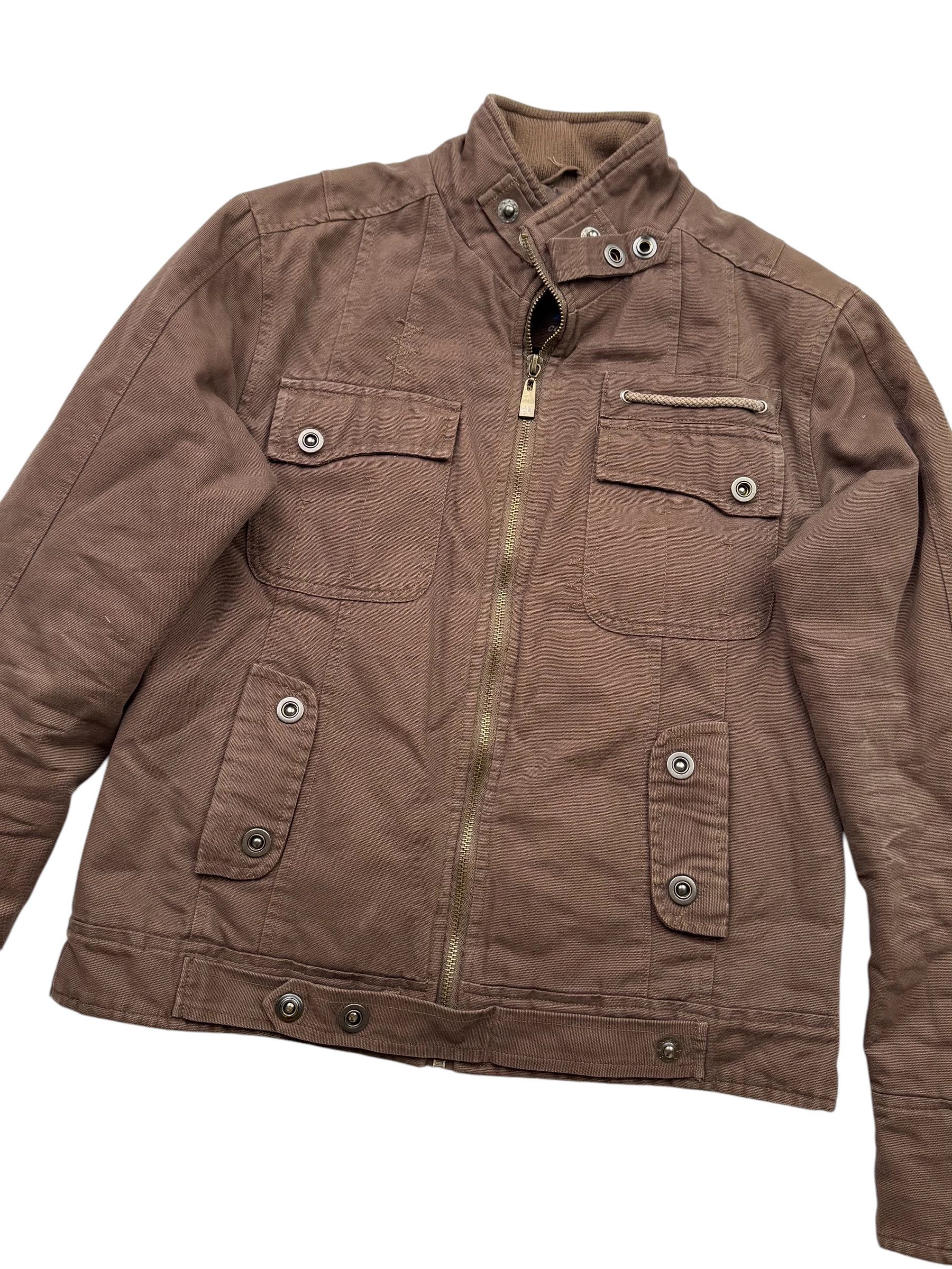 Vintage Vintage Cropped Jacket With Metal Details W59(V9) Size M / US 6-8 / IT 42-44 - 2 Thumbnail