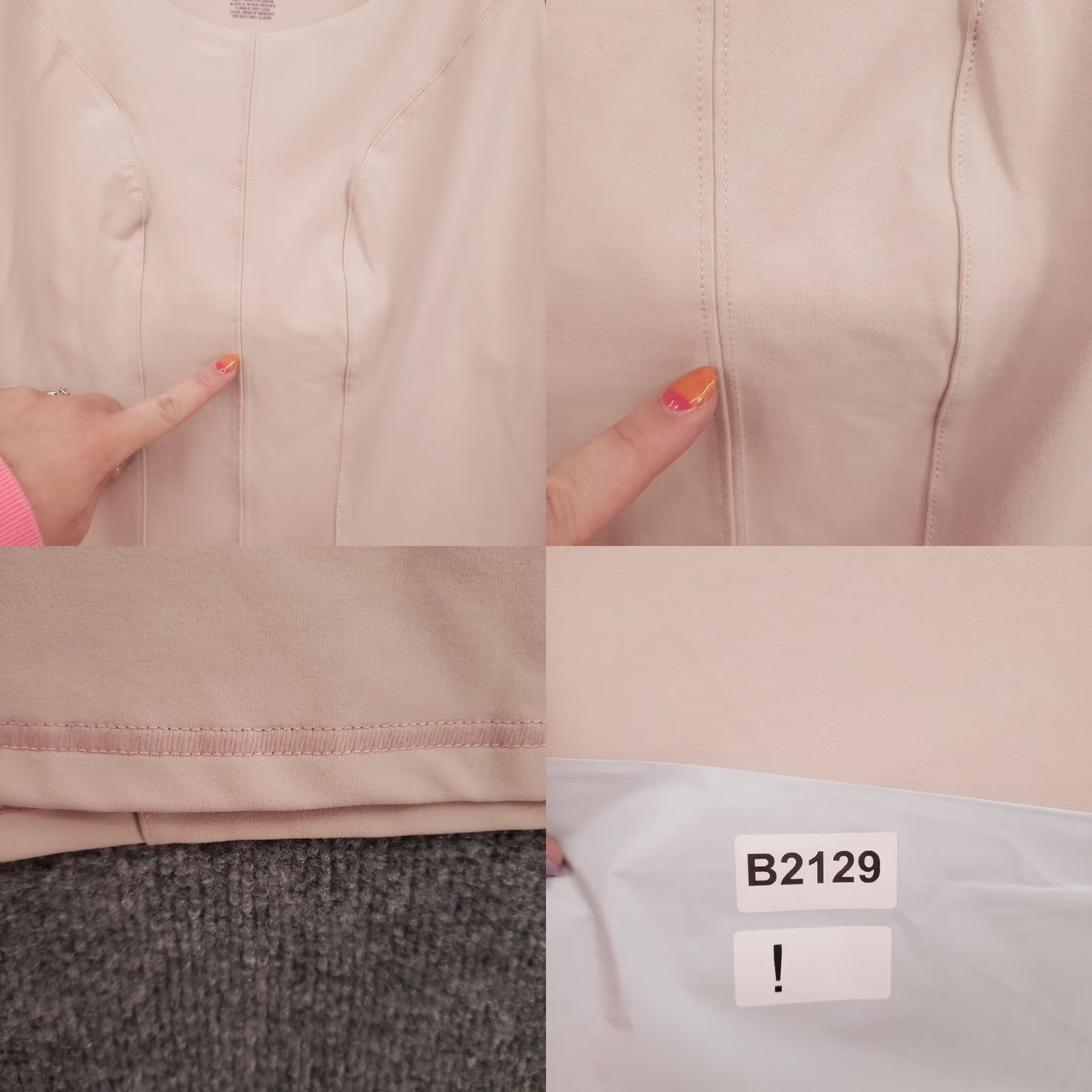 Pinko NYDY Tank Top Women L Large Pink Scoop Neck Pullover Stretch Sleeveless Size L / US 10 / IT 46 - 8 Thumbnail