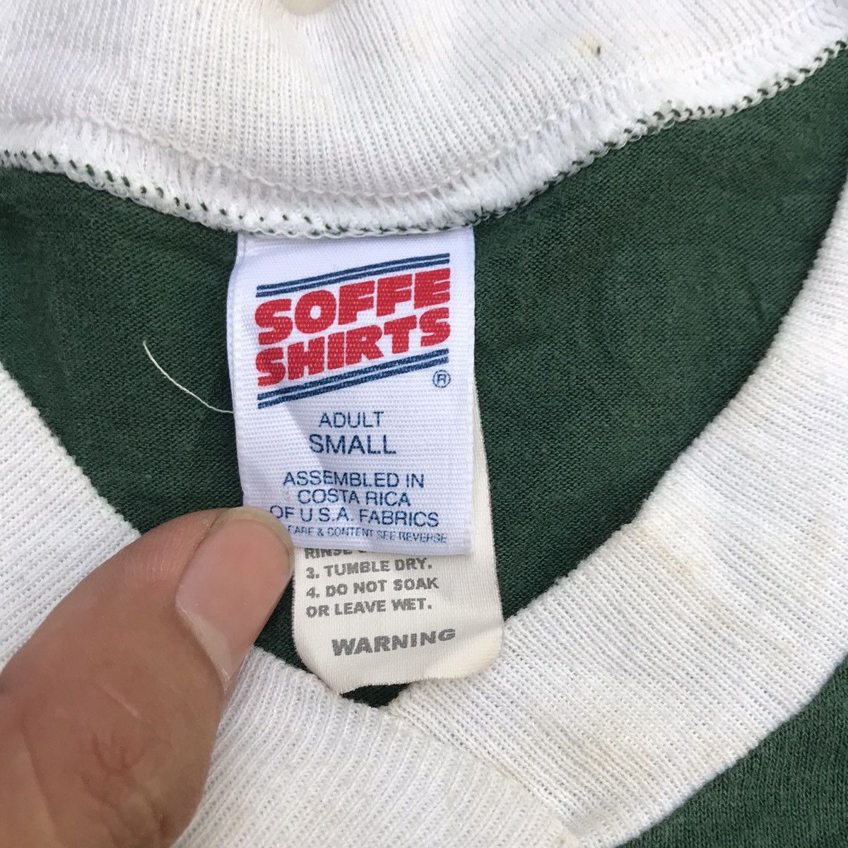 Le Grande Bleu (L.G.B.) × Soffe Soffe Shirts Celtic Jersey Donuts delight stamford youth scr Size US S / EU 44-46 / 1 - 3 Thumbnail