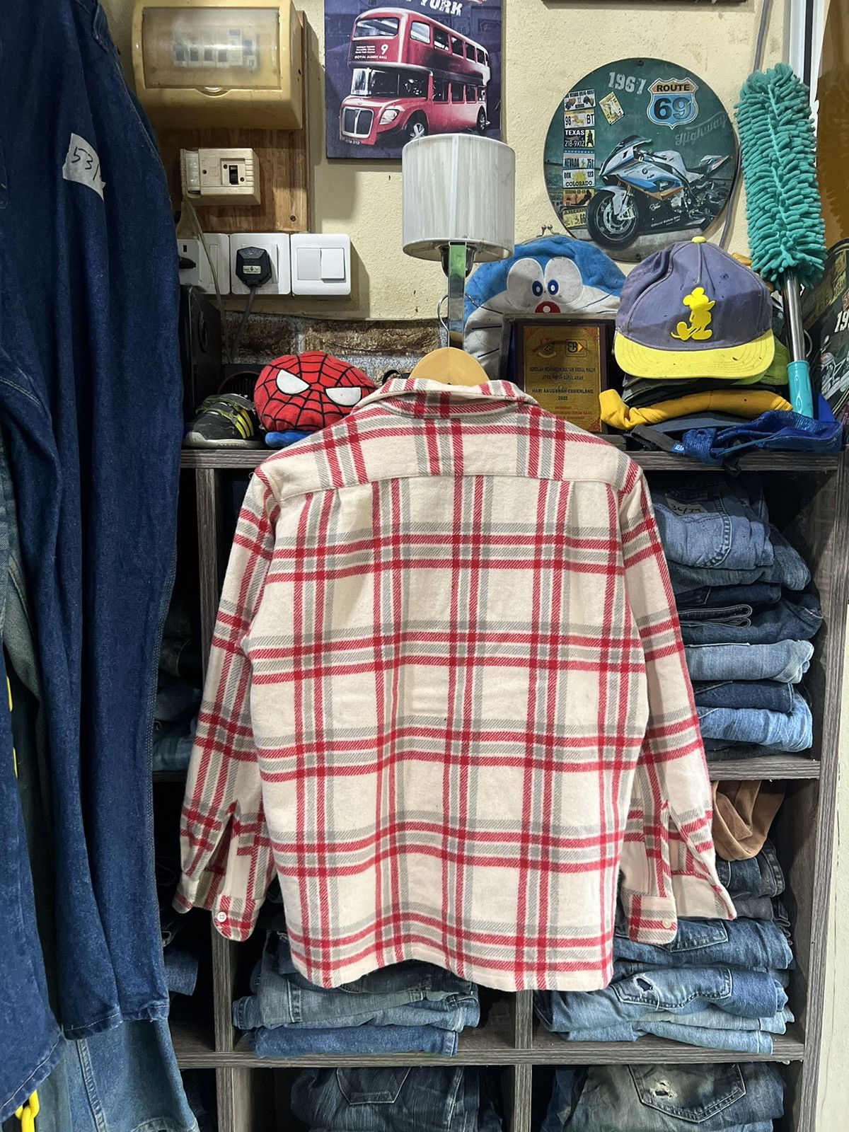 Beams Plus 🔥Beams Double Pockets Flannel Size US M / EU 48-50 / 2 - 3 Thumbnail