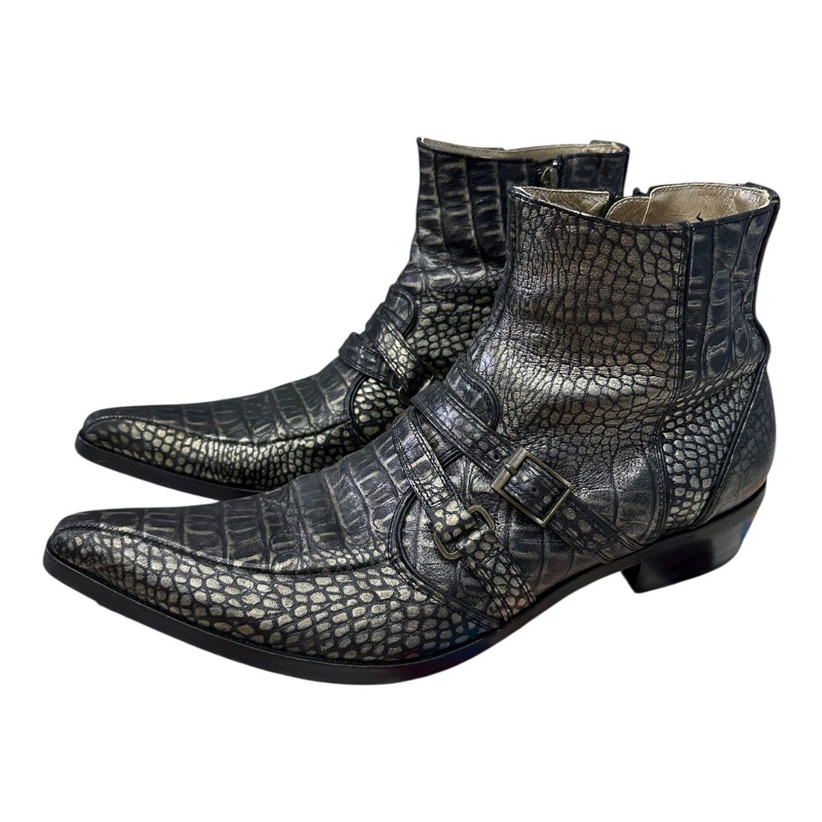 Tornado Mart Tornado Mart Layered Leather Boots | Grailed