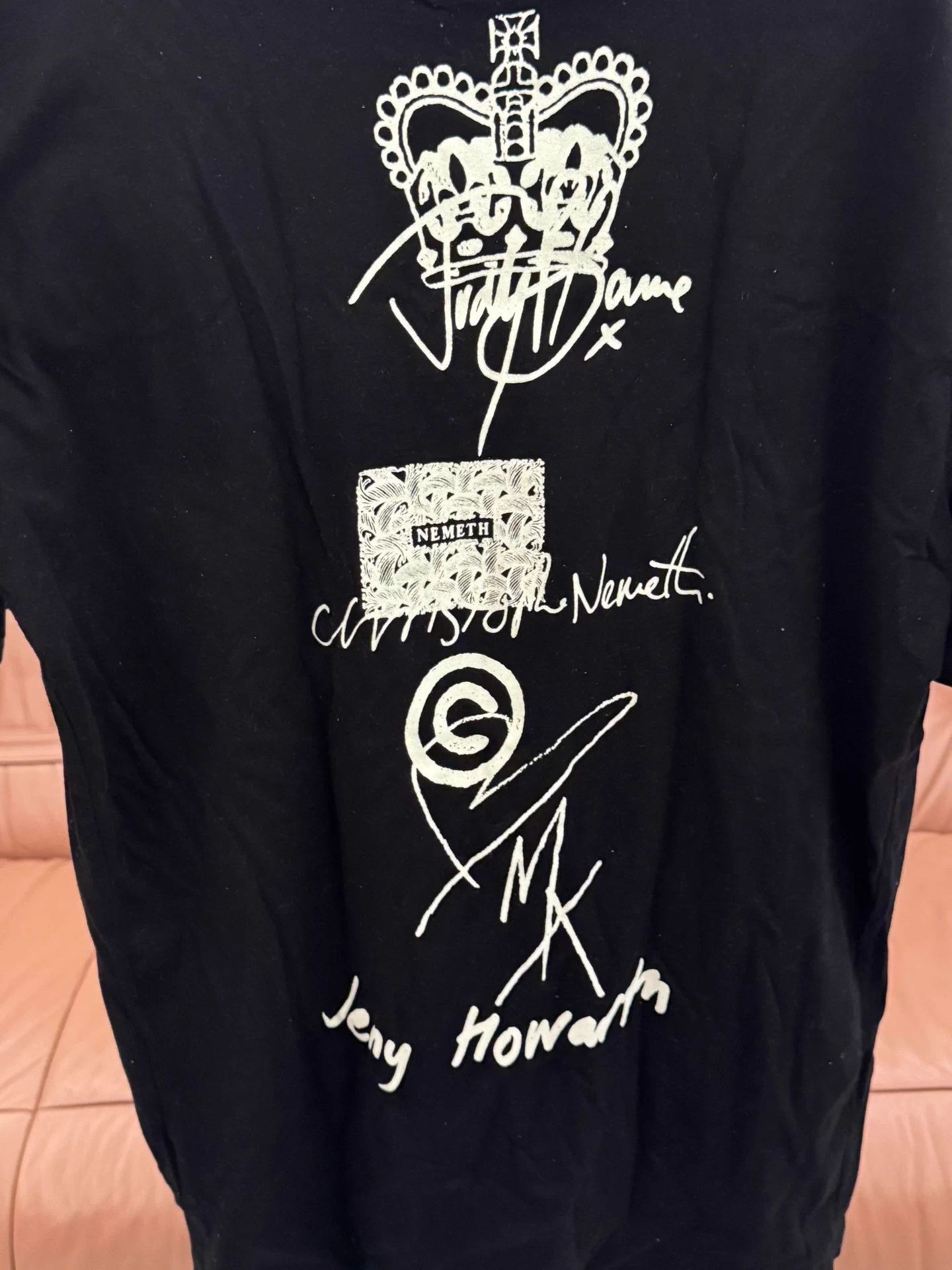 Christopher Nemeth NEMETH x Judy Blame Collab Silk Screen Dual Print L Near Size US L / EU 52-54 / 3 - 2 Thumbnail