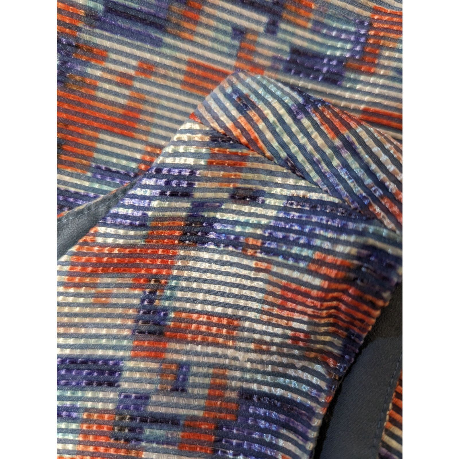 Armani Collezioni houndstooth tweed sleeveless sz 6 red white blue dress Size M / US 6-8 / IT 42-44 - 13 Thumbnail