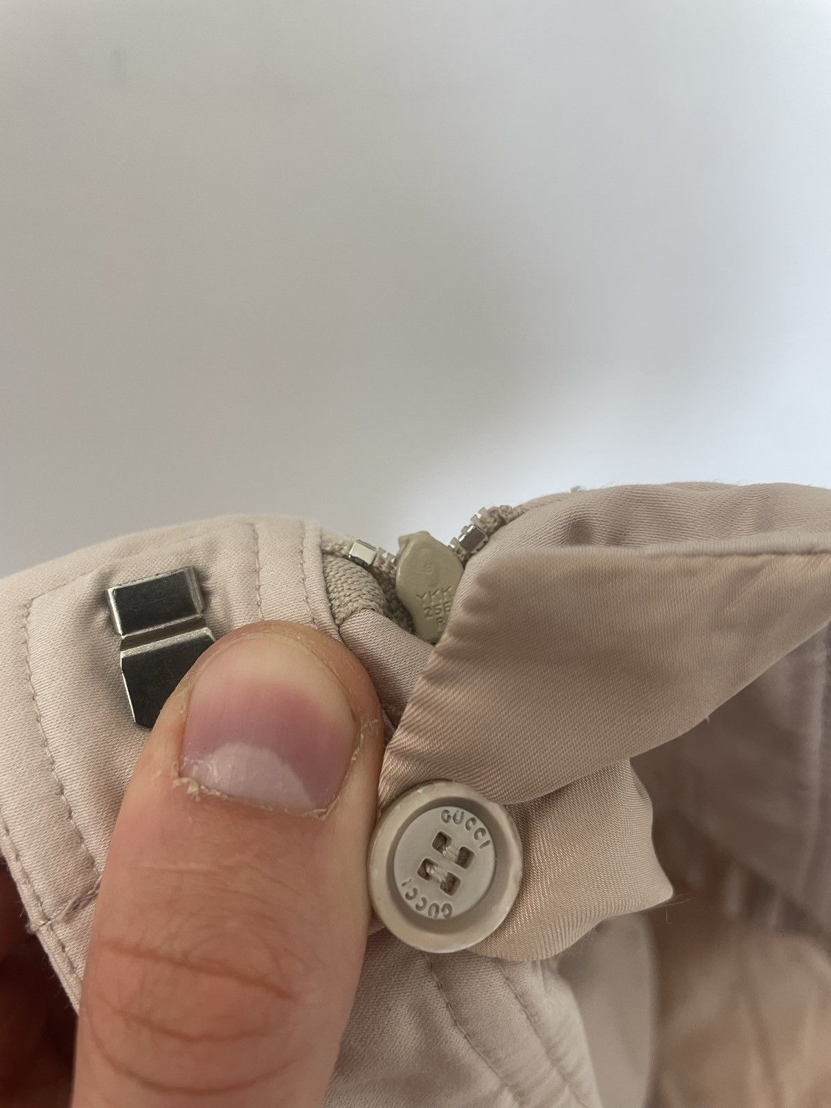 Gucci Gucci Beige Women Pant Designer Classic Luxury Rare Size 27" / US 4 / IT 40 - 5 Thumbnail