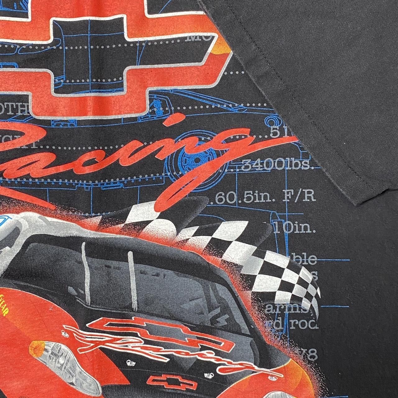All Sport Vintage NASCAR x Chevy Racing Black Stock Car Tee Size XL Size US XL / EU 56 / 4 - 3 Thumbnail