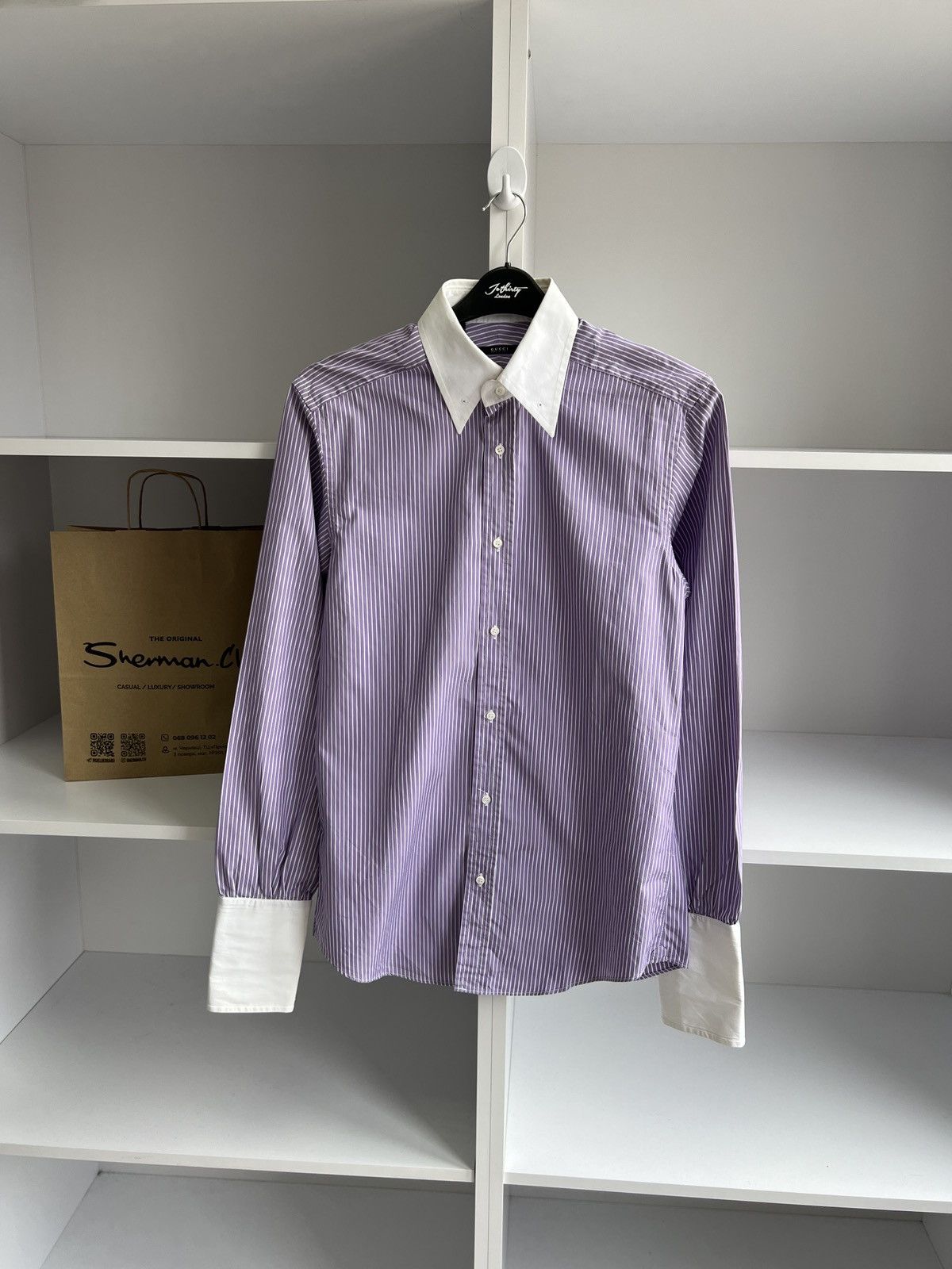 Gucci × Vintage Vintage Gucci Luxury Button up shirts Lot Size US M / EU 48-50 / 2 - 17 Thumbnail