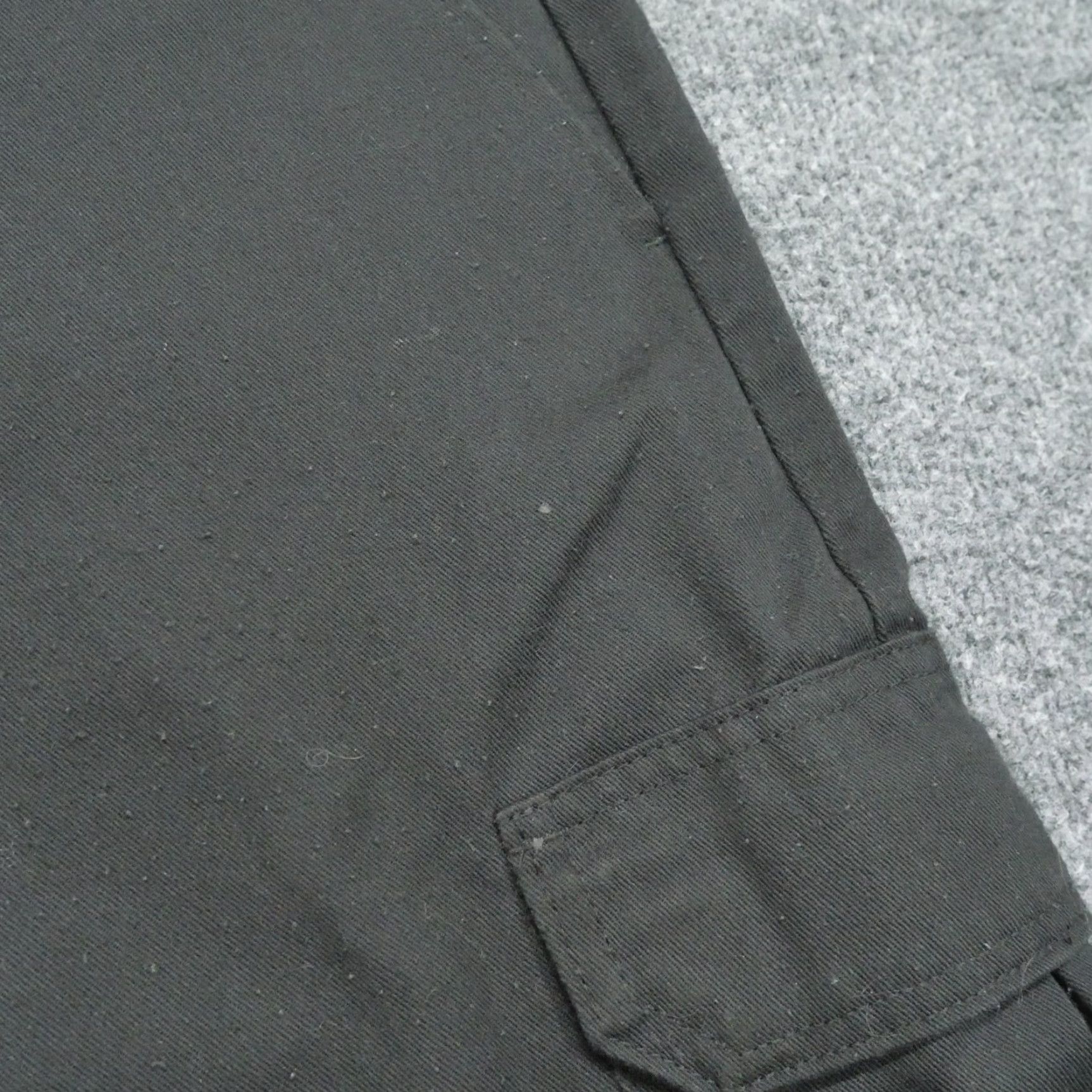 Dickies Dickies Pants Mens 34x34 Black Cargo Chino Relaxed Straight Workwear Size US 34 / EU 50 - 4 Thumbnail