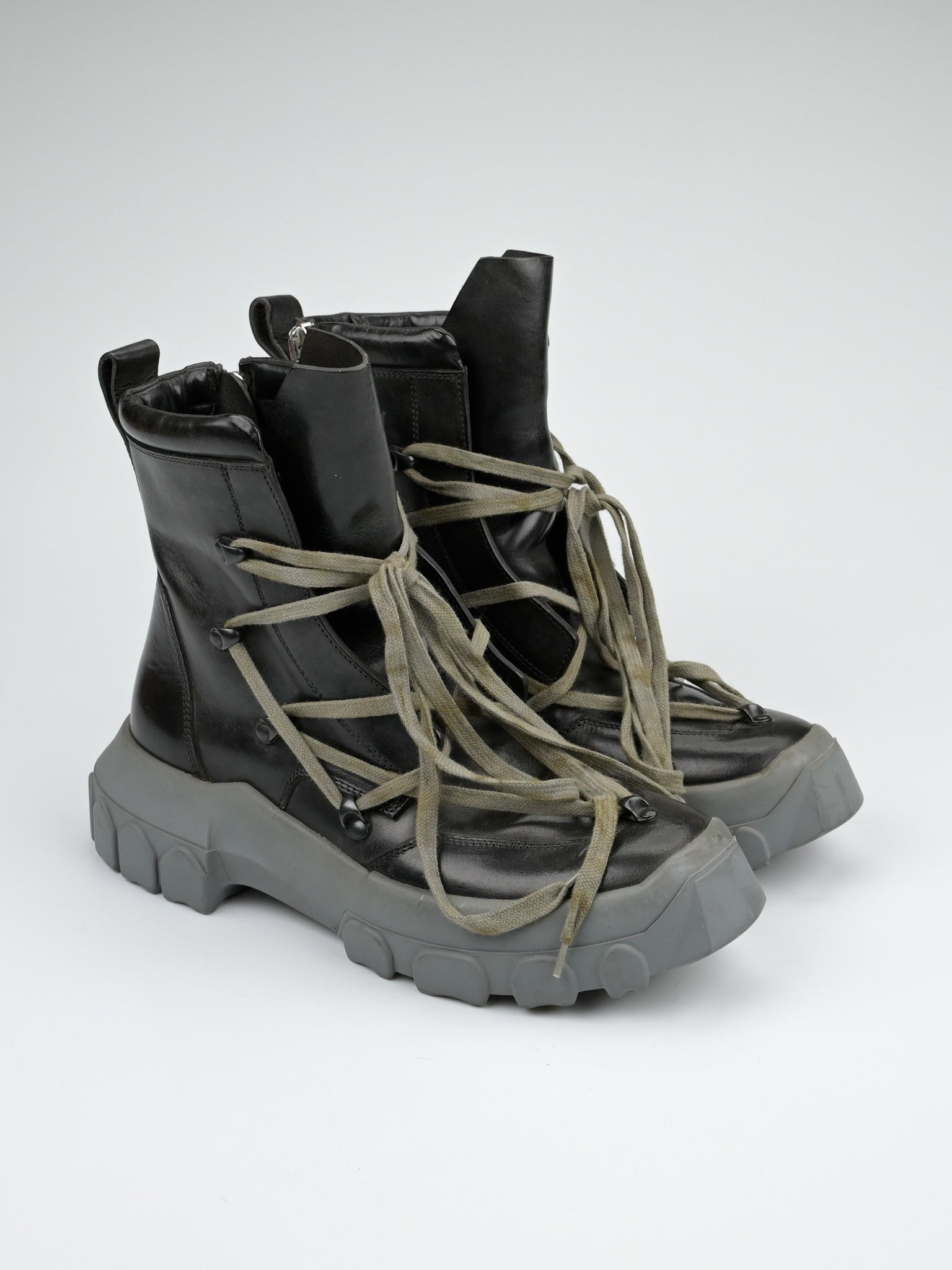 Rick Owens Pentagram Tractor Boots Size US 8 / EU 41 - 1 Thumbnail