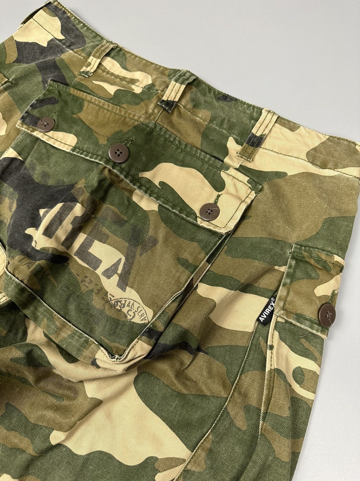 Avirex × Vintage Vintage Avirex Camo Monkey Pants Size US 32 / EU 48 - 9 Thumbnail