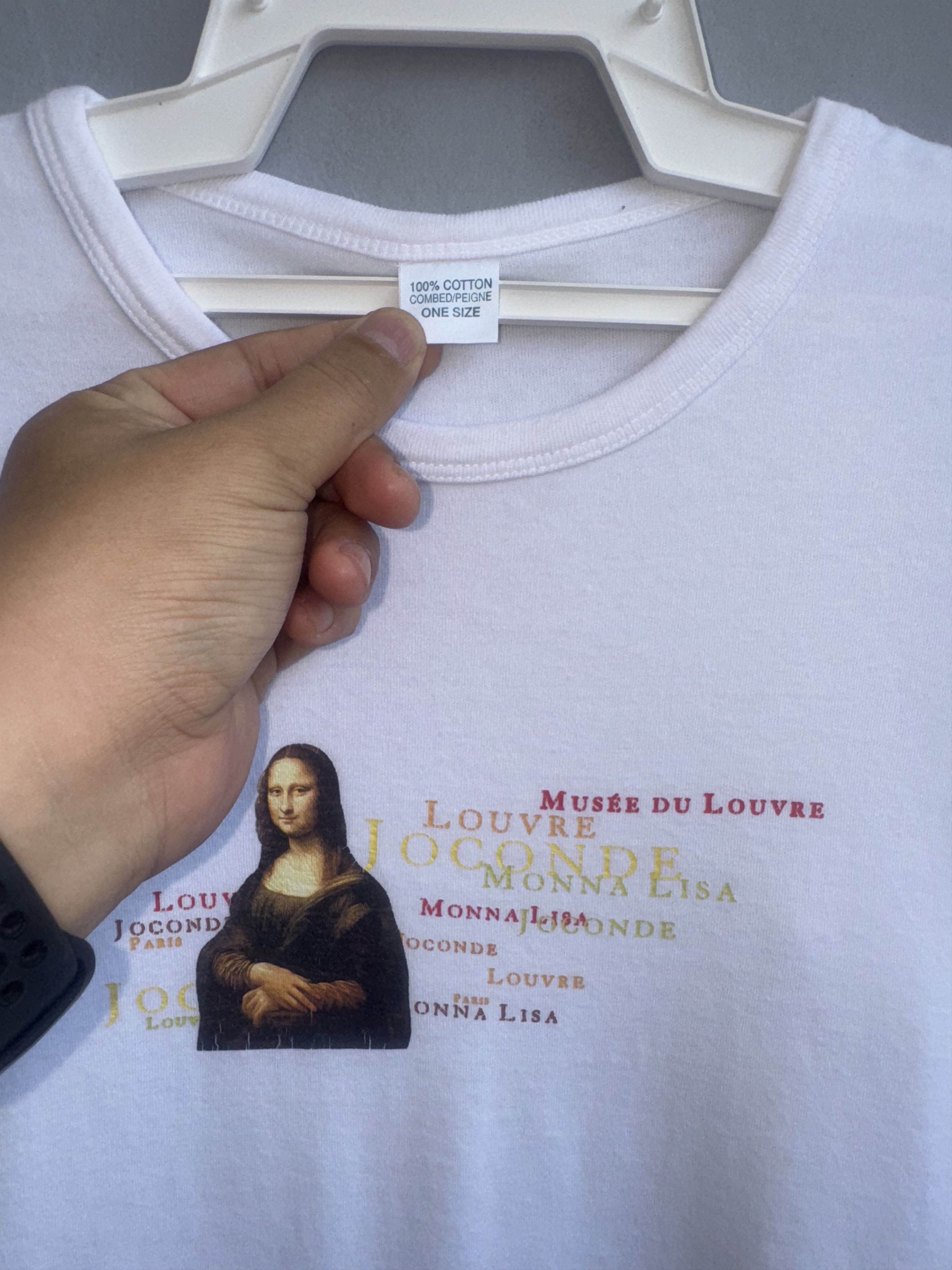 Vintage Mona Lisa Louvre Vintage Shirt Size US M / EU 48-50 / 2 - 3 Thumbnail