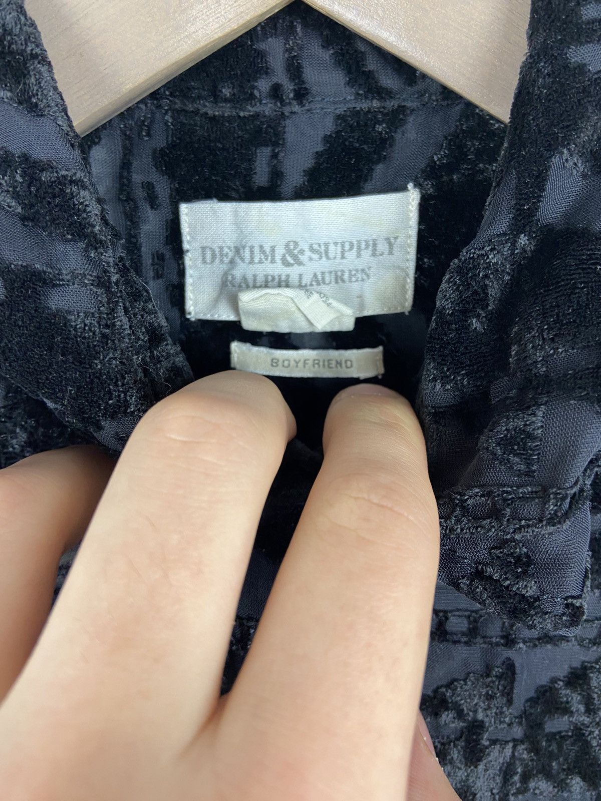 Denim & Supply Ralph Lauren Denim & Supply Ralph Lauren Burnout Aztec Women’s Shirt Size XS / US 0-2 / IT 36-38 - 10 Thumbnail