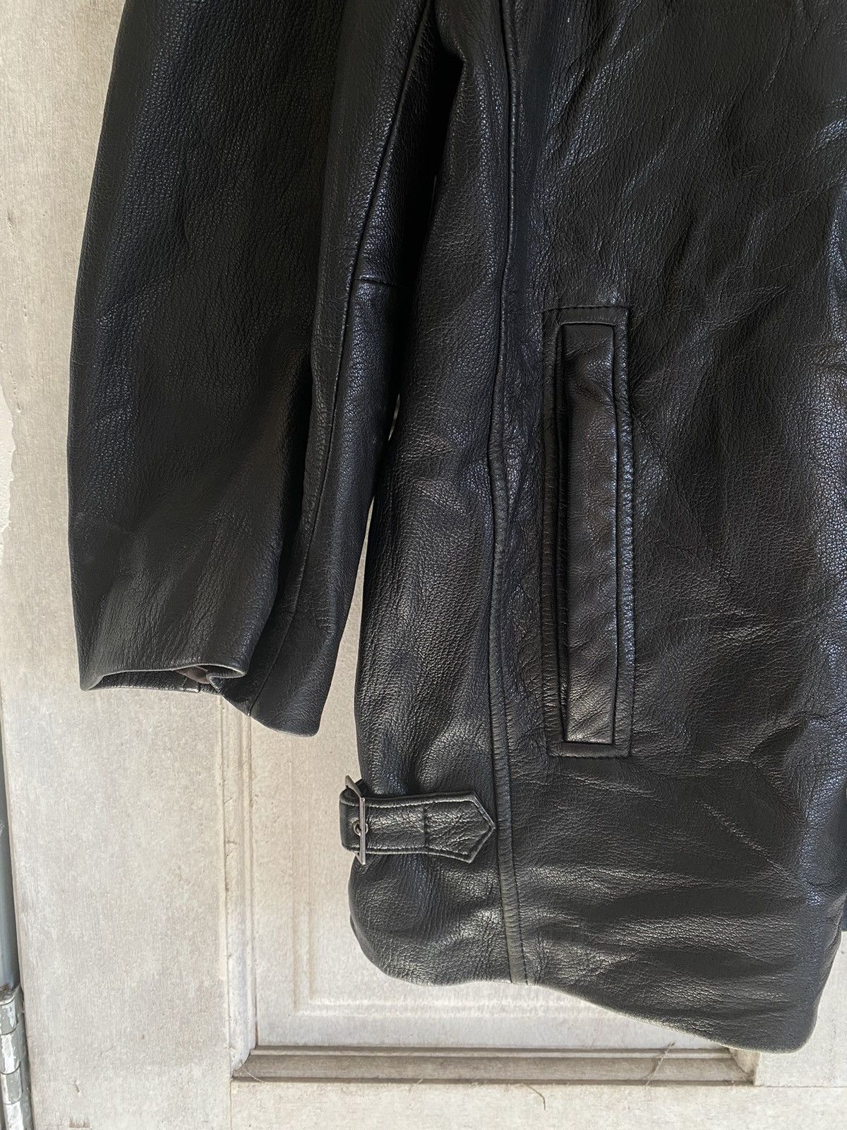 Montagut Montagut Leather Jacket Size US L / EU 52-54 / 3 - 3 Thumbnail