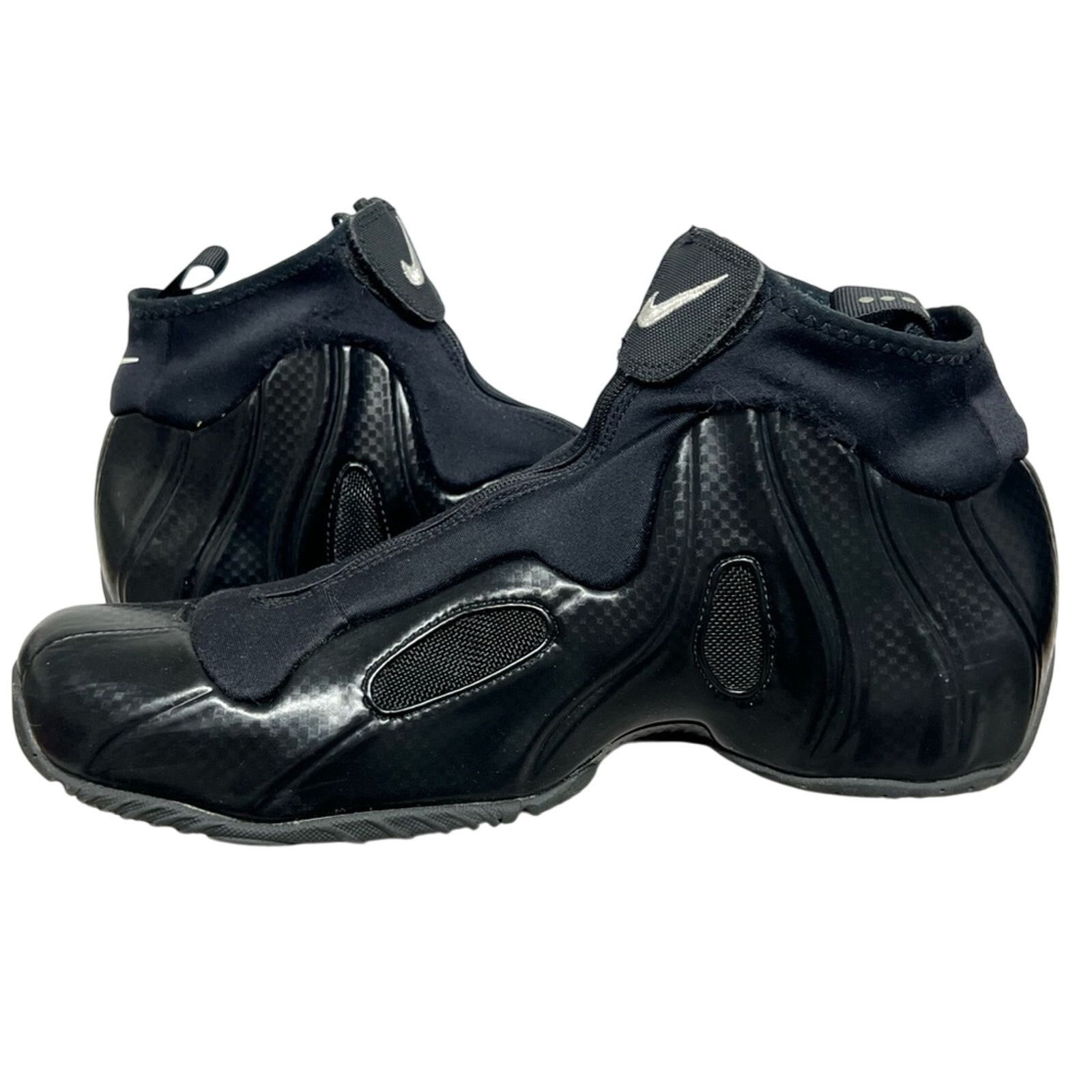 Nike Size 11 - Nike Air Flightposite 2014 Carbon Fiber Size US 11 / EU 44 - 3 Thumbnail