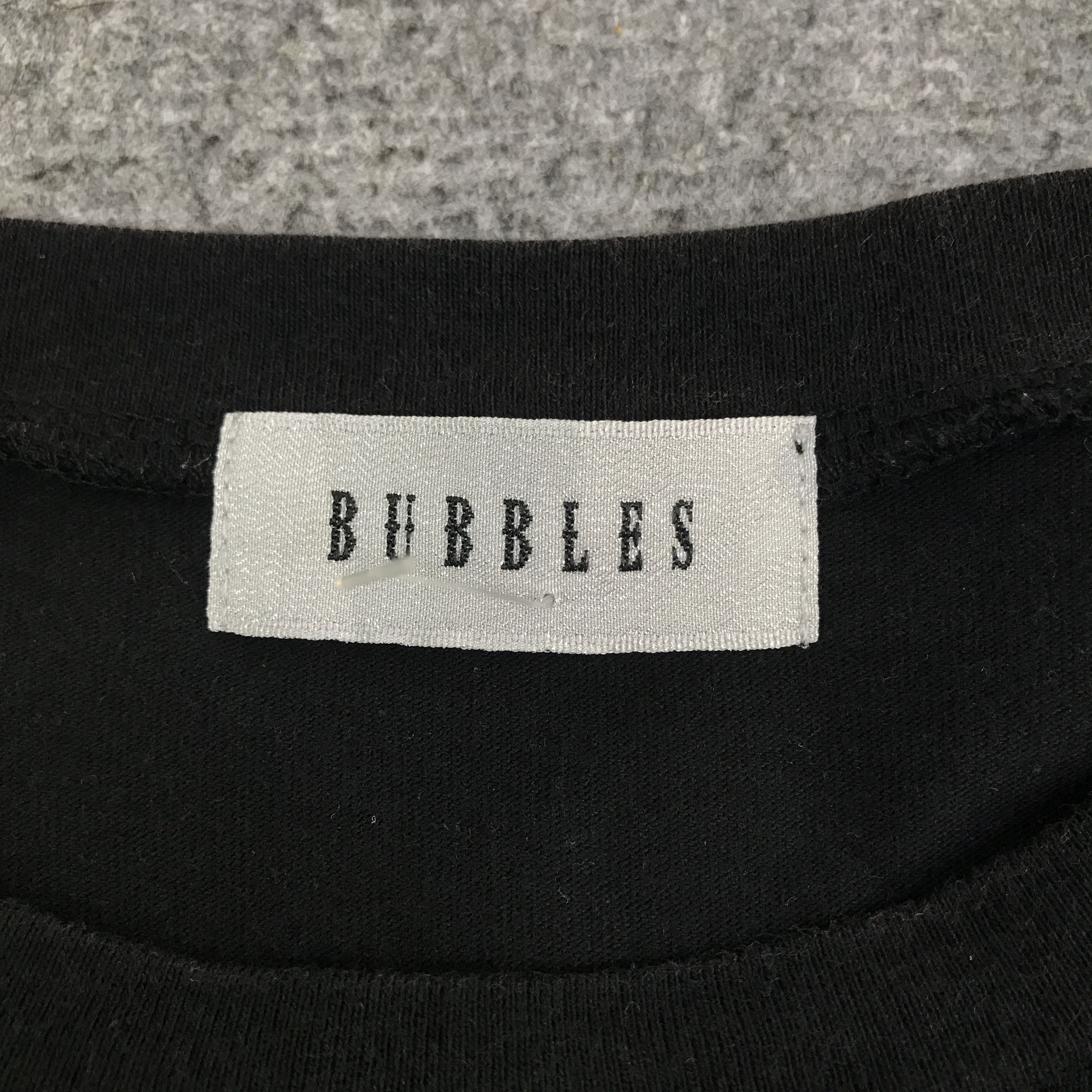 Japanese Brand bubbles bunny sexy design black t-shirt K117B9 Size US M / EU 48-50 / 2 - 8 Thumbnail